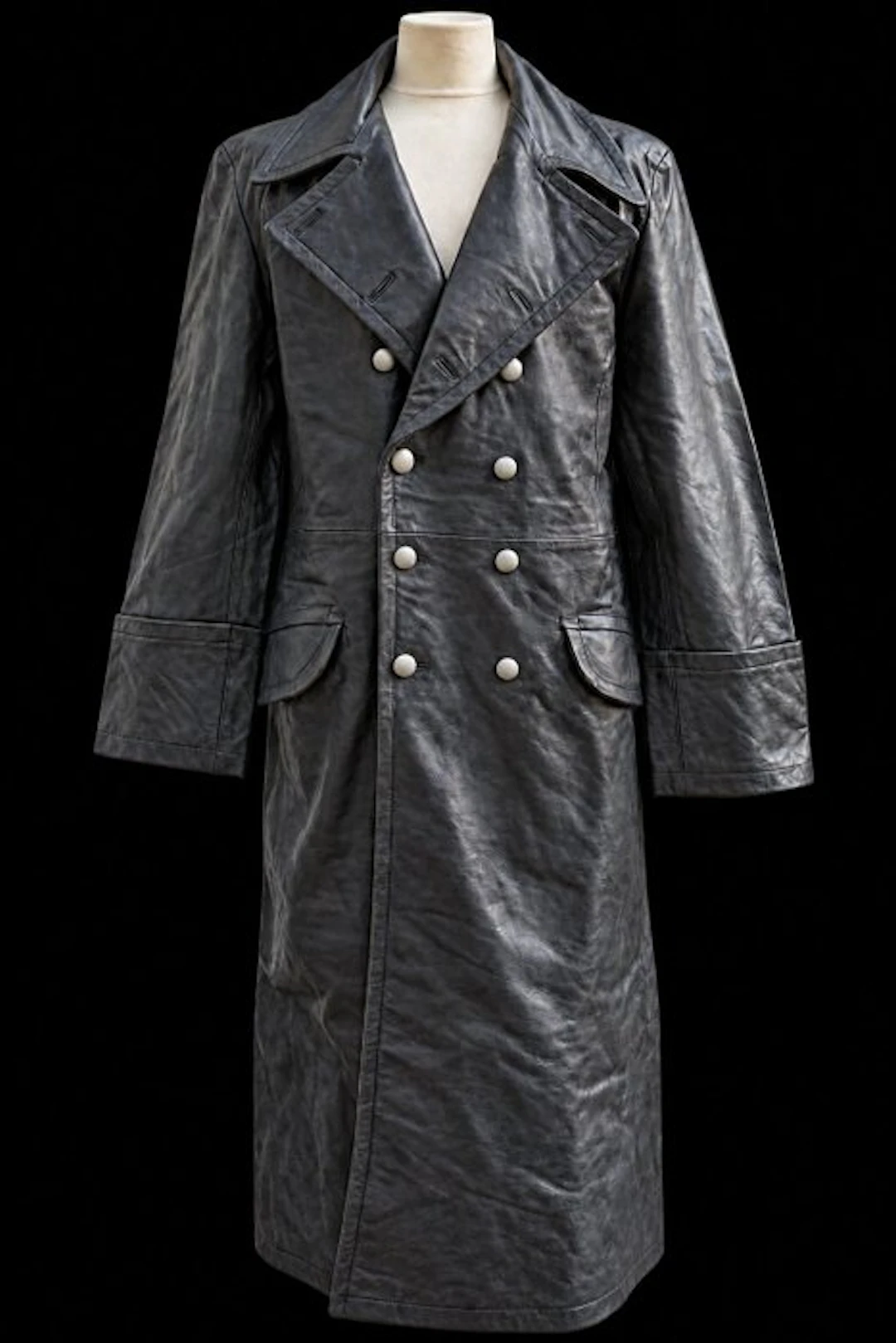 Germany - Military uniform - Mil-Tec officer leather coat
