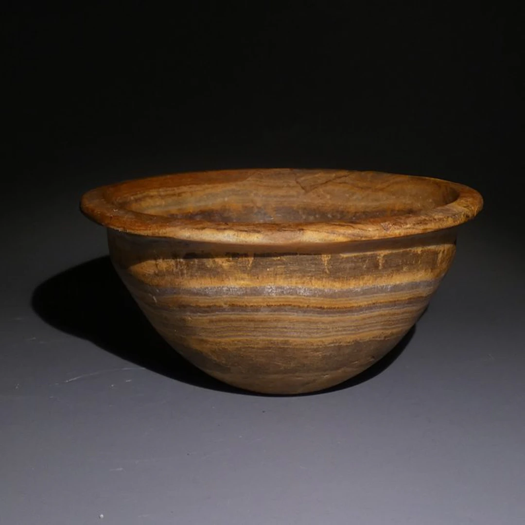 Ancient Egyptian Marble Vessel
