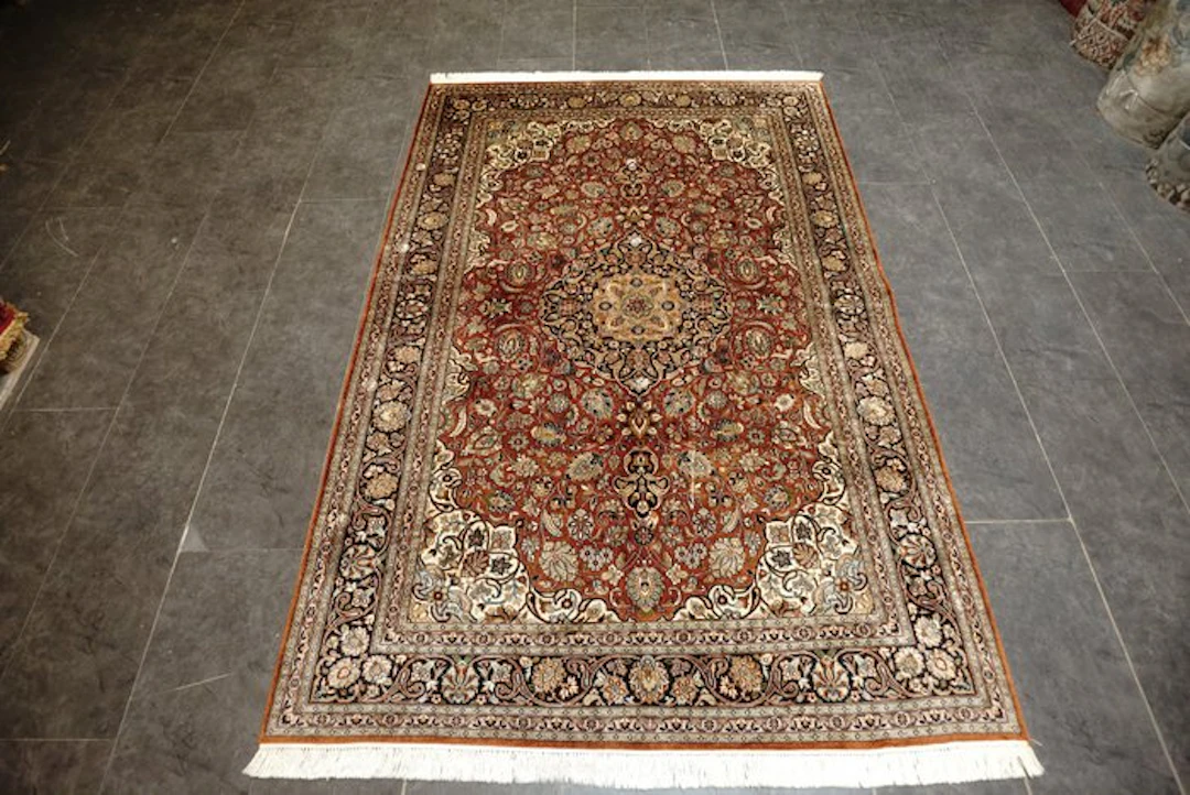 Cashmere Silk - Carpet - 245 cm - 175 cm - silk carpet