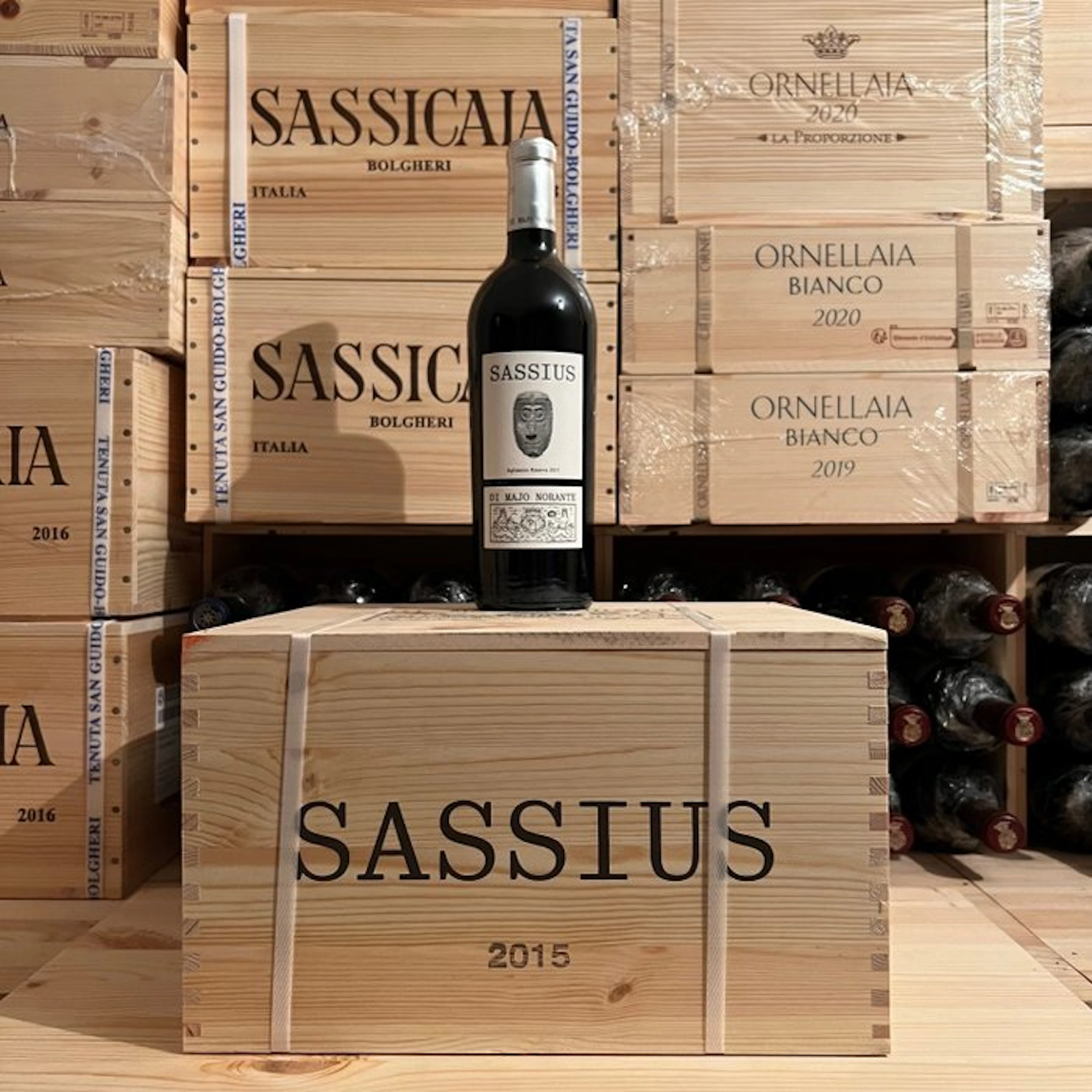 2017 Di Majo Norante, Sassius Aglianico Riserva - Molise - 6 Bottles (0.75L)