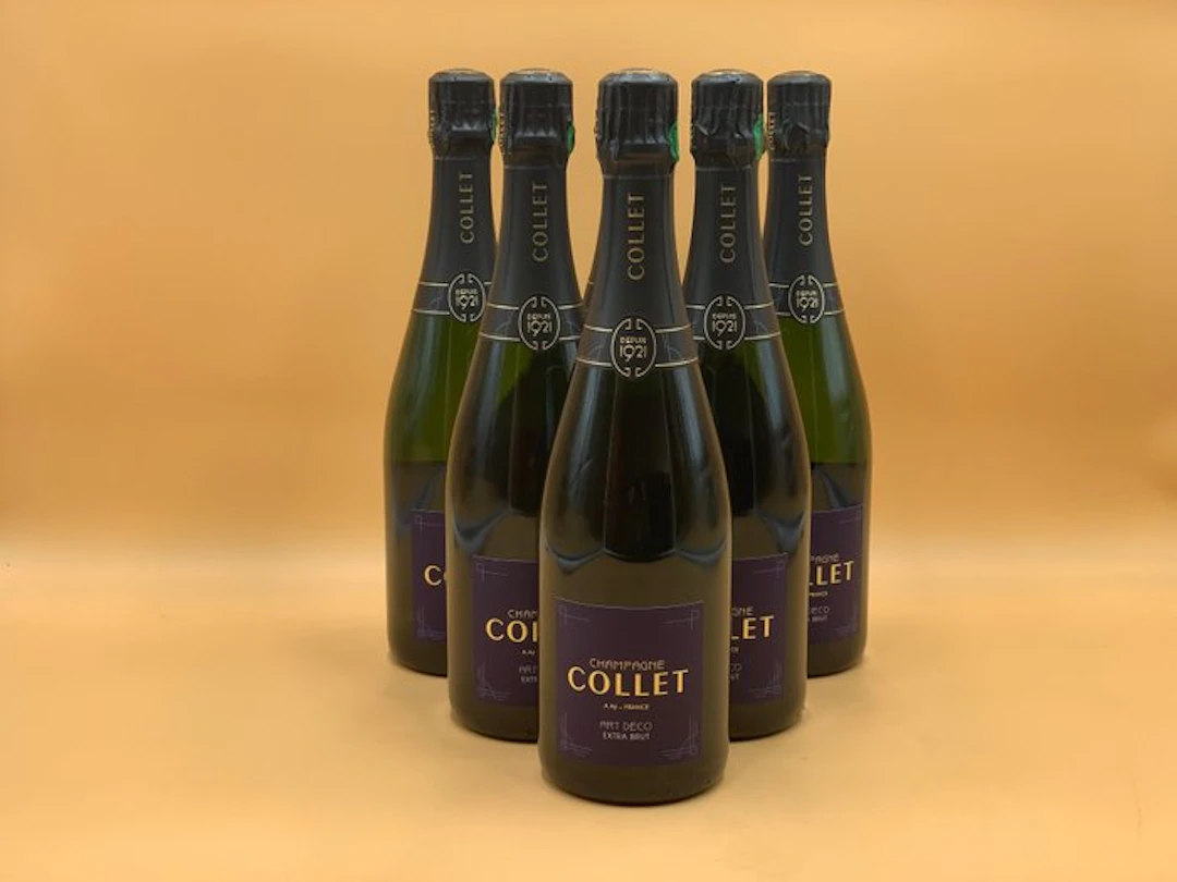 Collet, Art Déco Extra Brut - Champagne - 6 Bottles (0.75L)