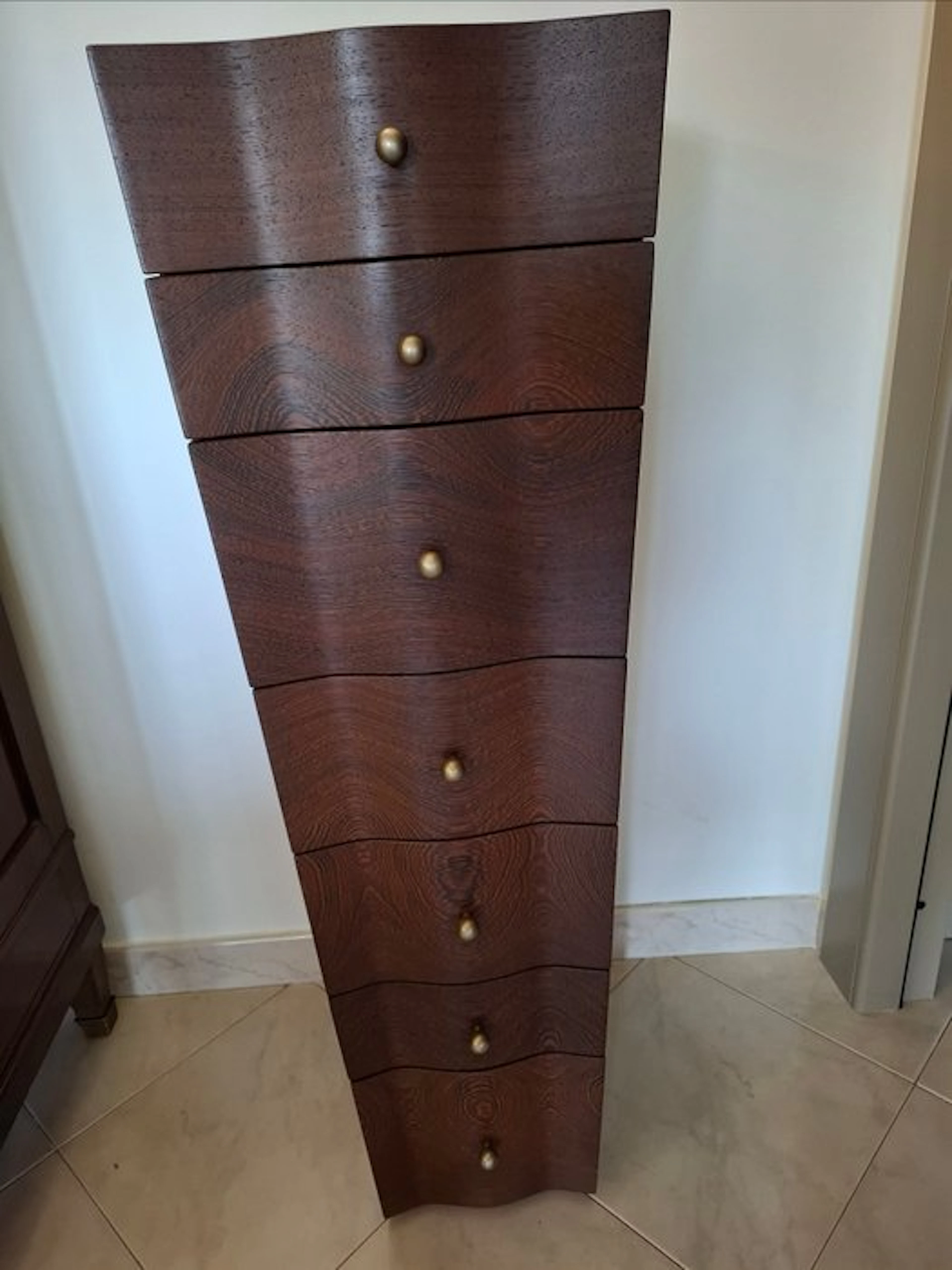 Chest of drawers - Wood, Walnut