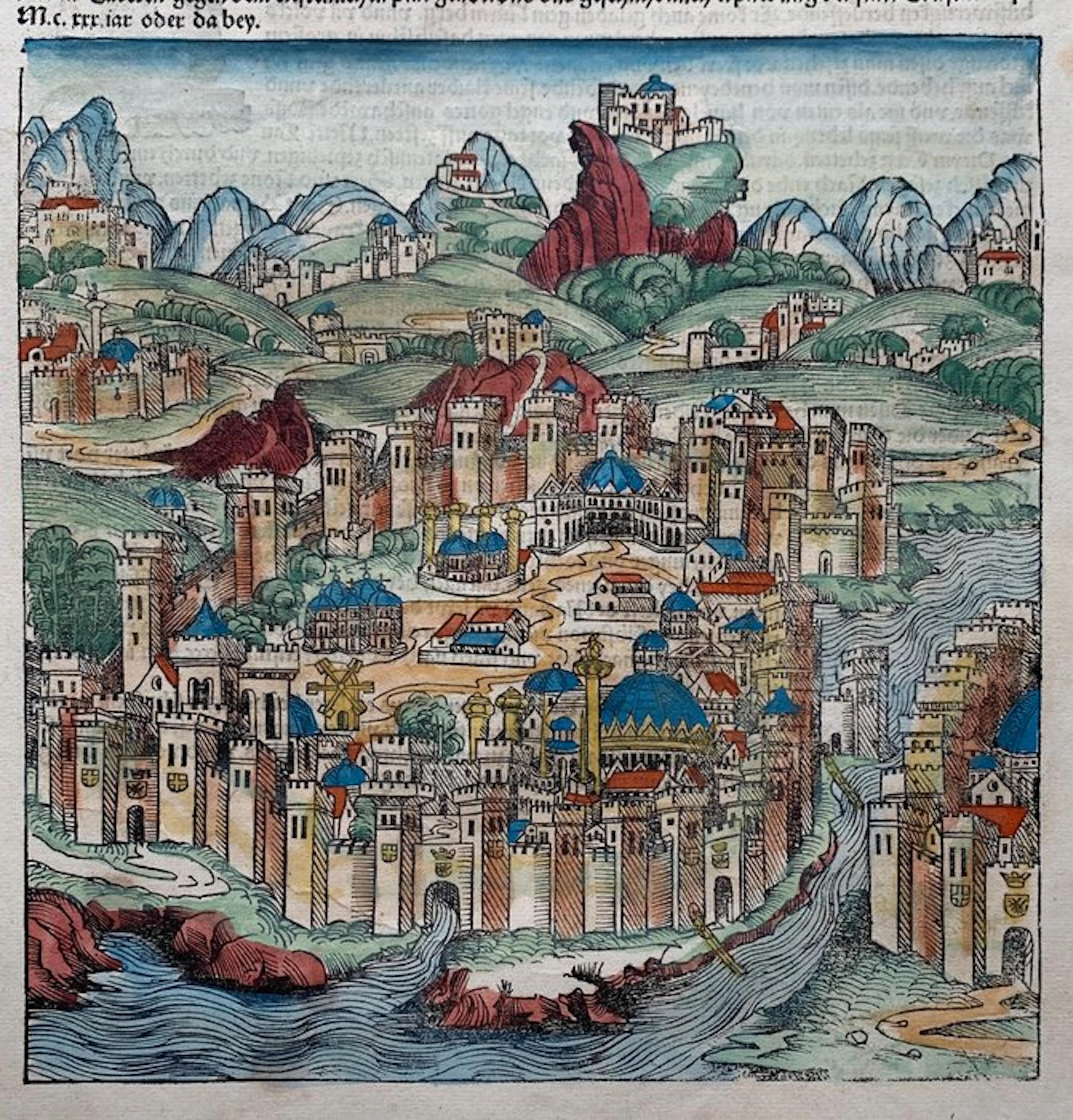 Türkiye - Constantinople/ Istanbul; Hartmann Schedel/...