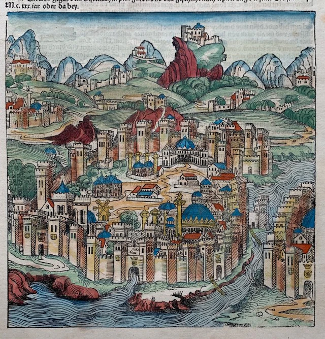 Türkiye - Constantinople/ Istanbul; Hartmann Schedel/...