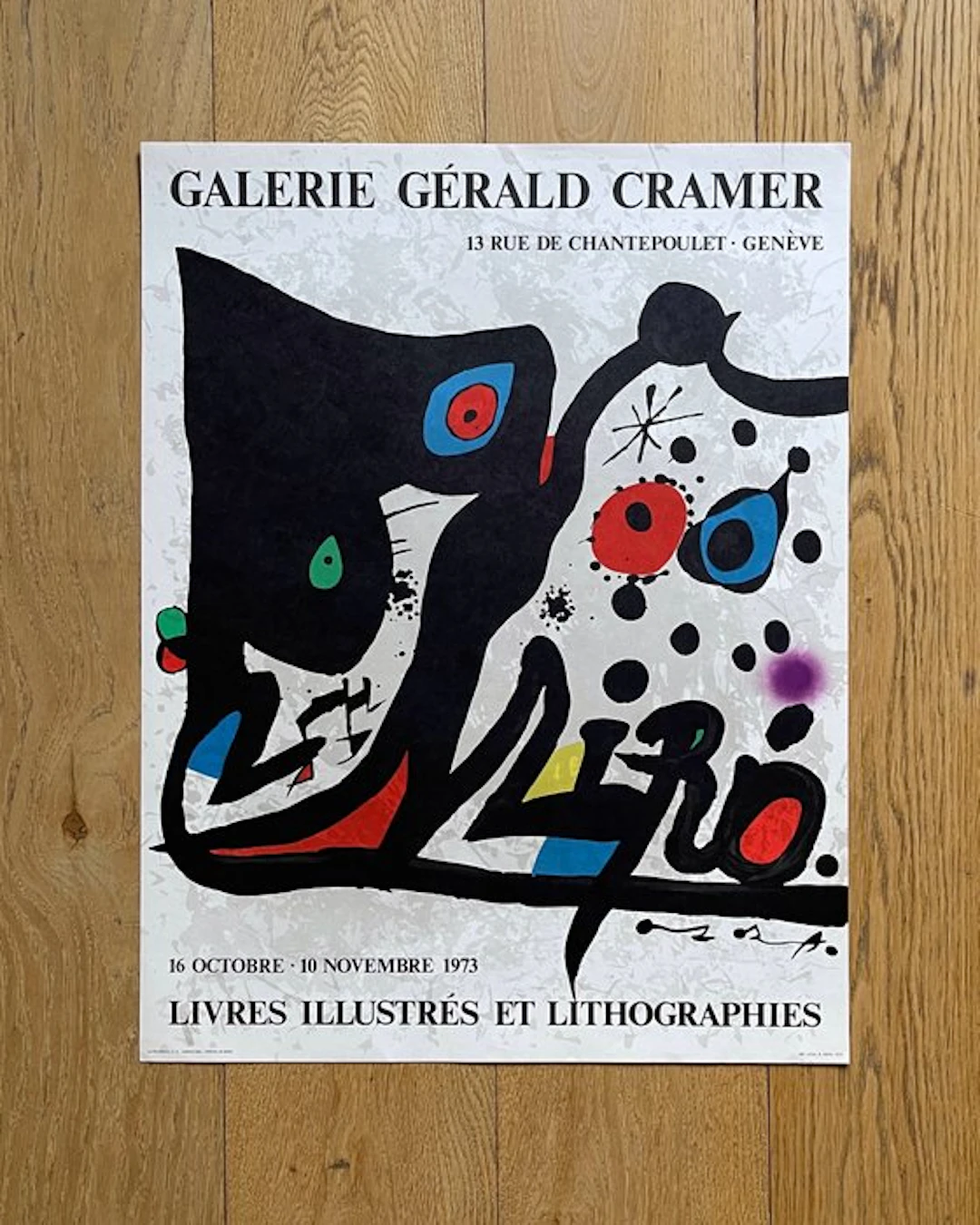 Joan Miró - Joan Miró – Galerie Gérald Cramer, Genève - 1973 - 1970s