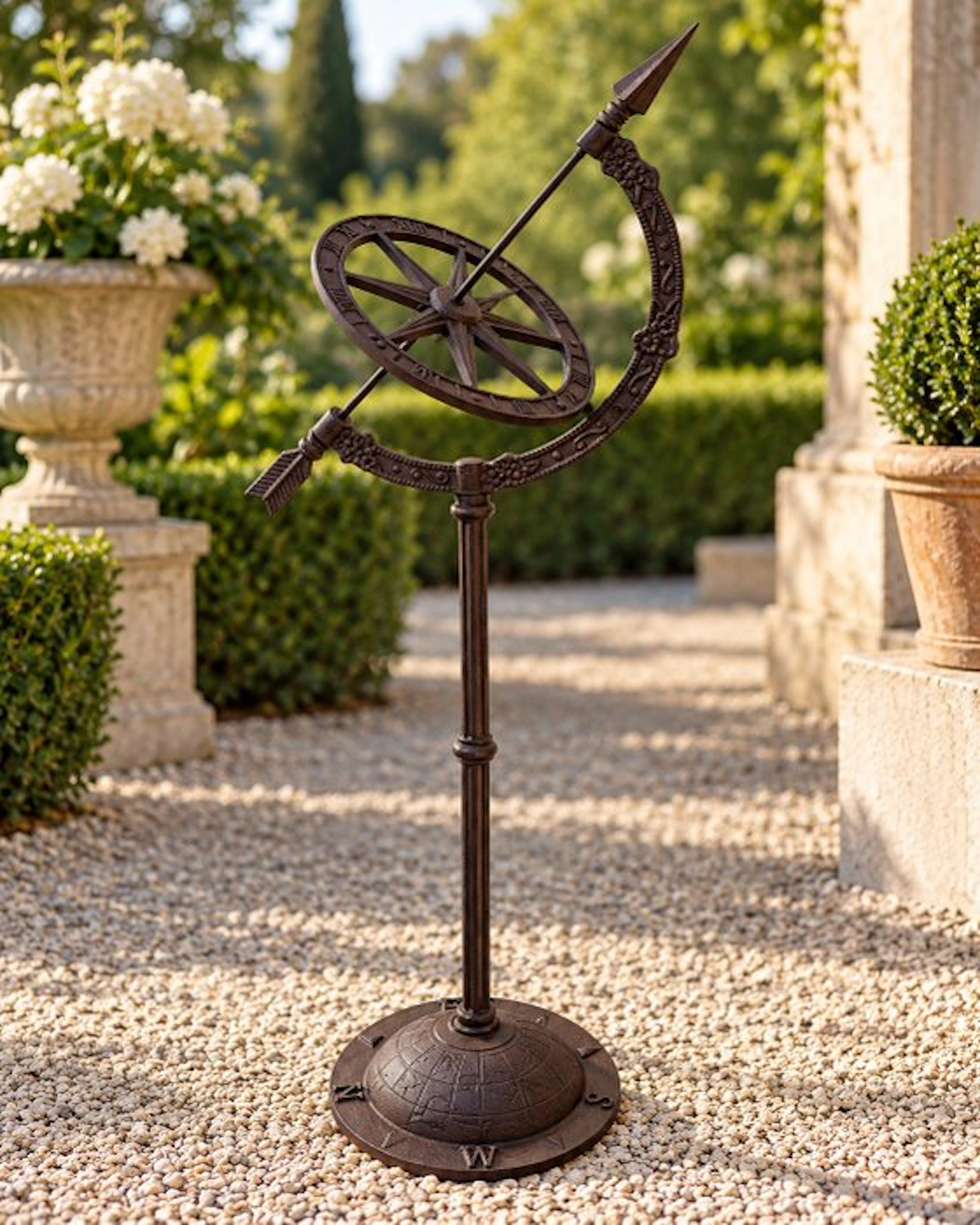 Sundial - Cast iron - Asia - 2020+ - classic garden ornament