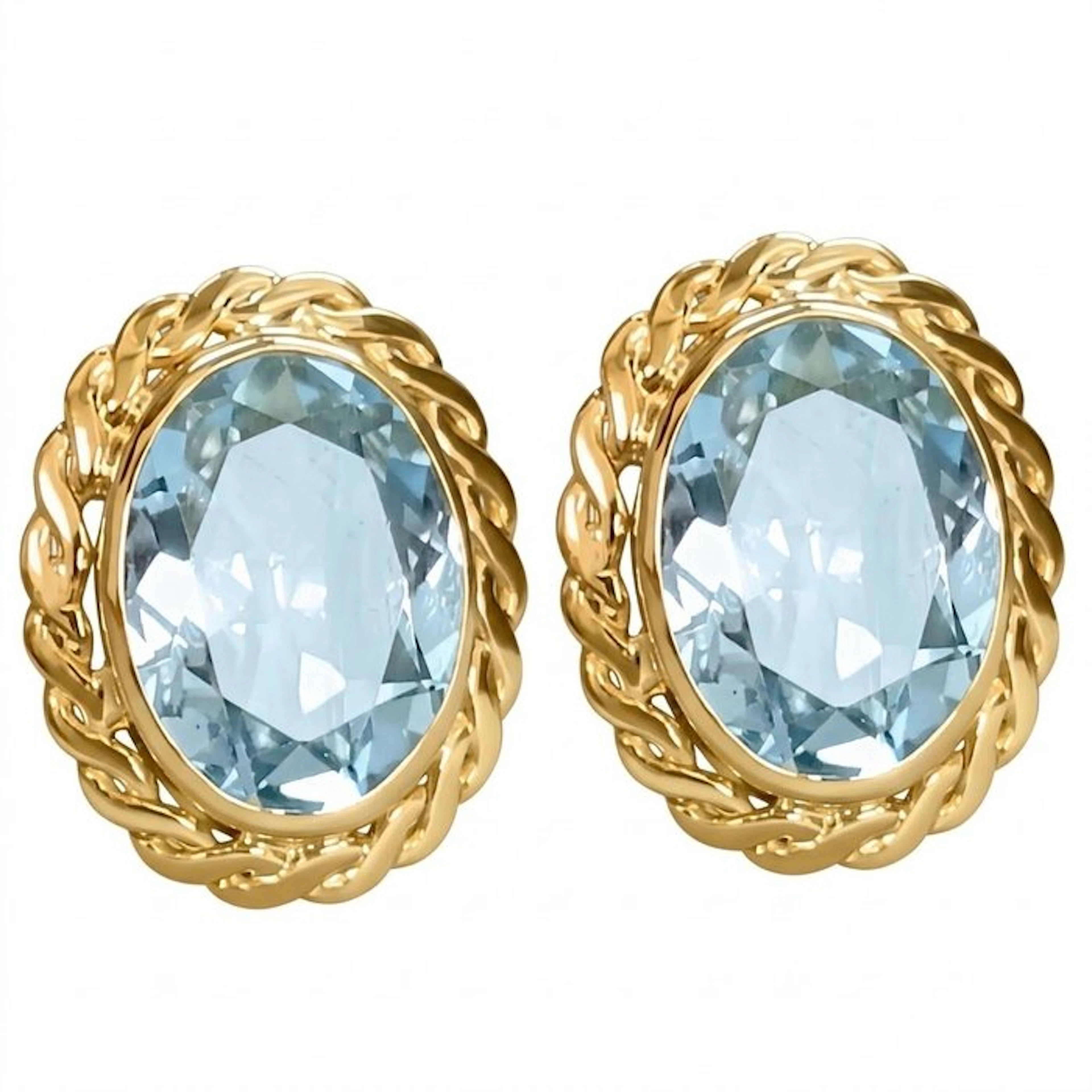 No reserve price - Earrings - 18 kt