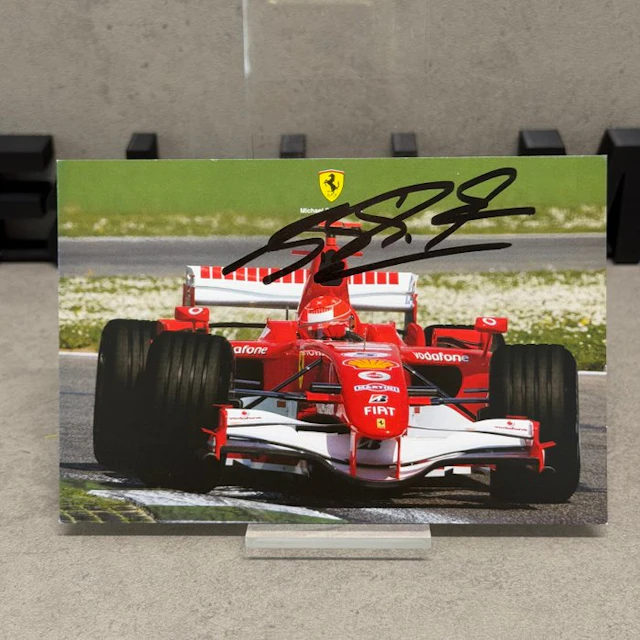 Ferrari - Official fan card 2006 n 2458/06 signed...