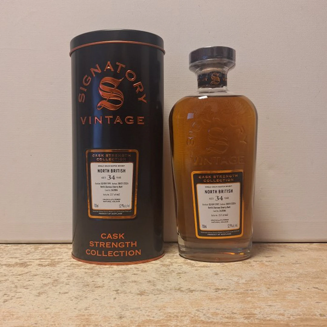 North British 1991 34 years old Cask Strength Collection...