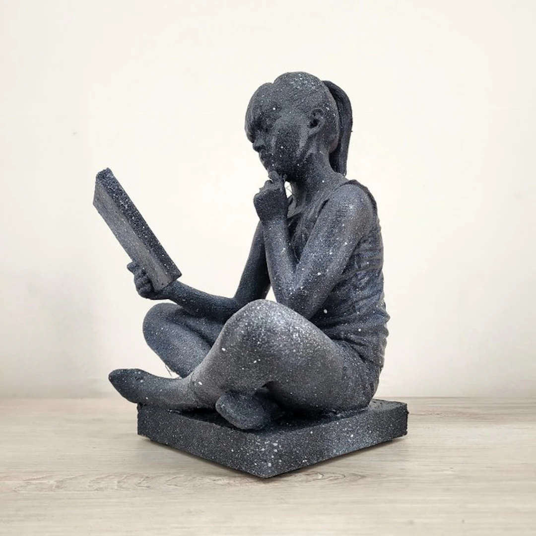 Mark Sugar - The girl with the book (Endless sky)