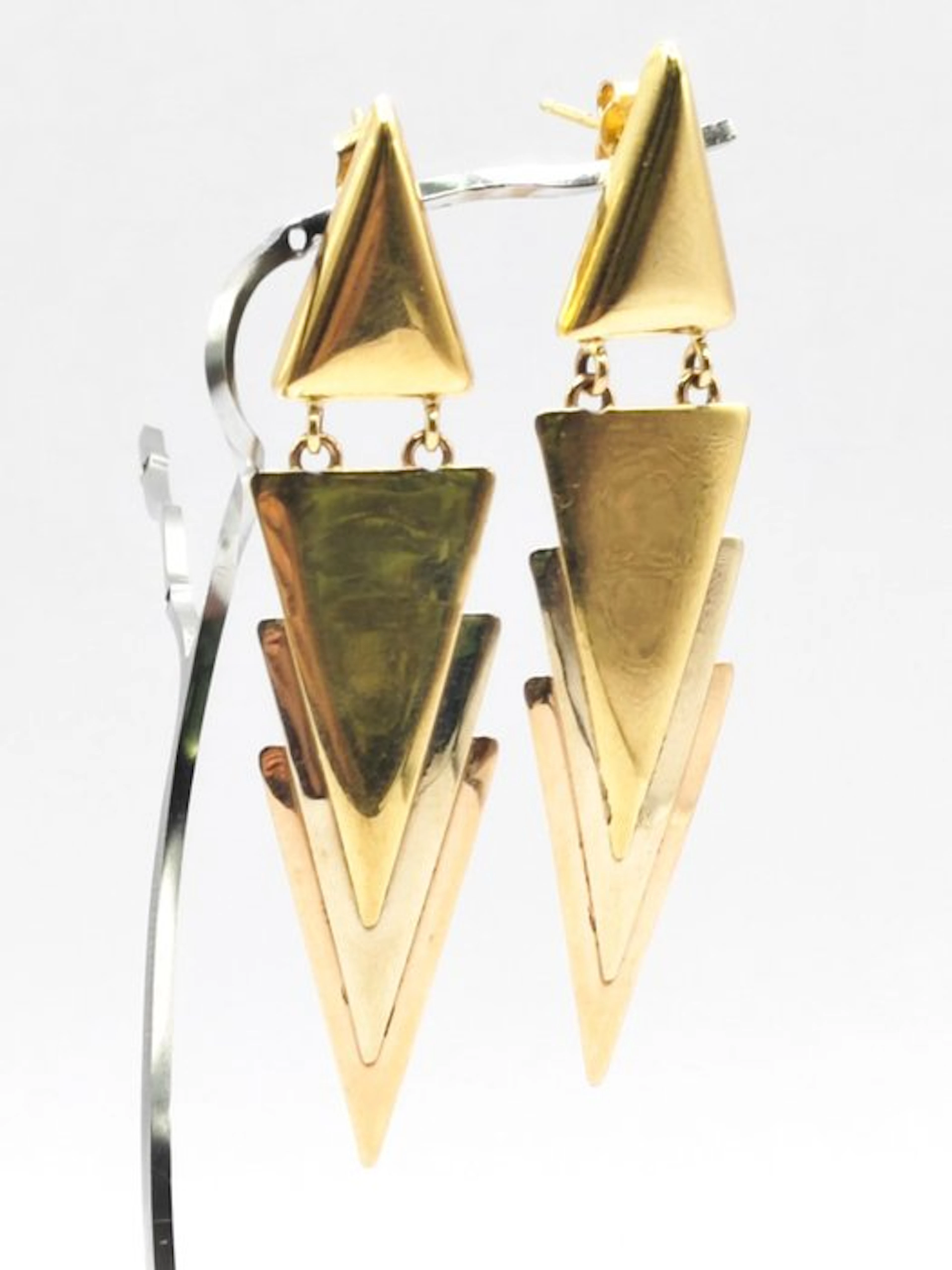 Earrings - 18 kt. Yellow gold