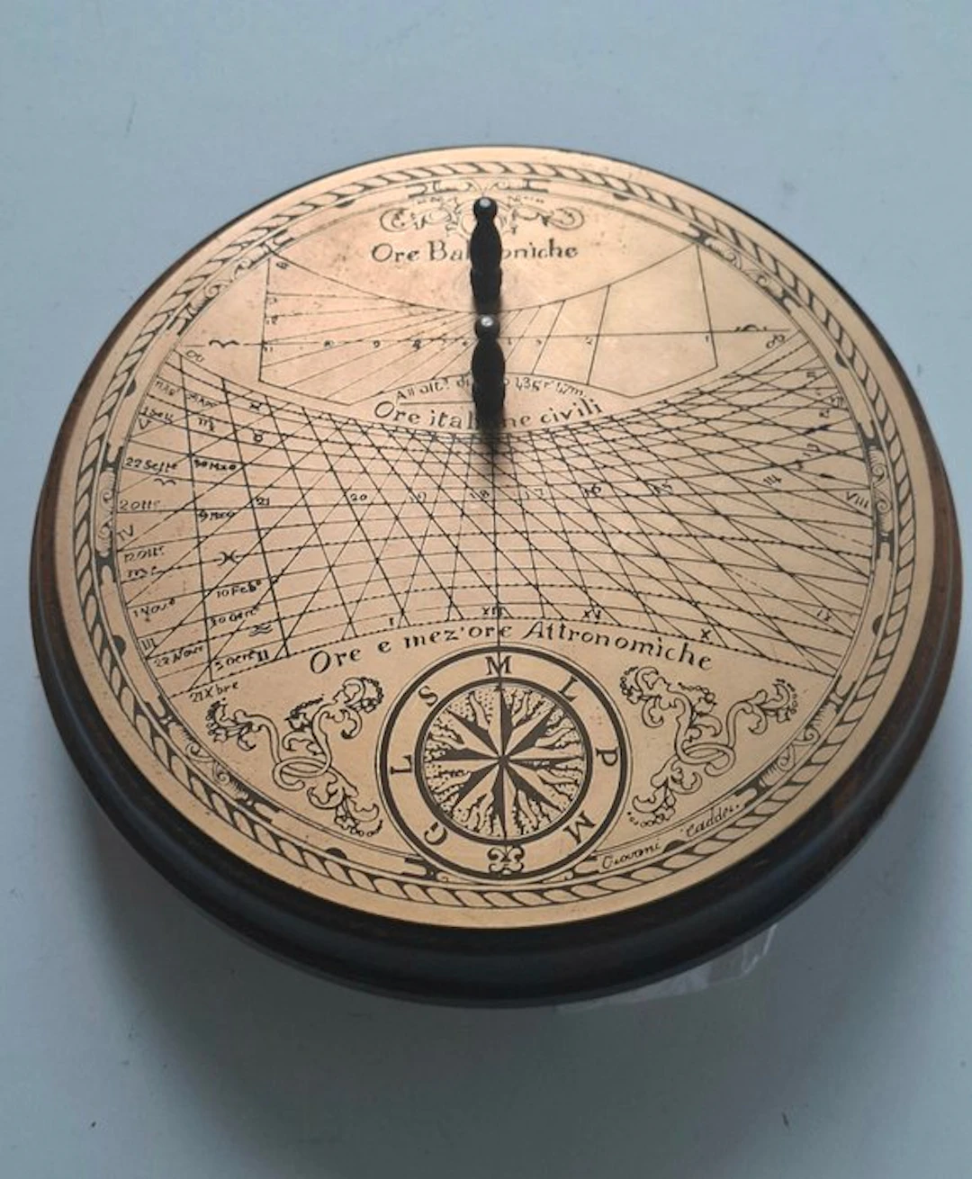 sundial - Brass