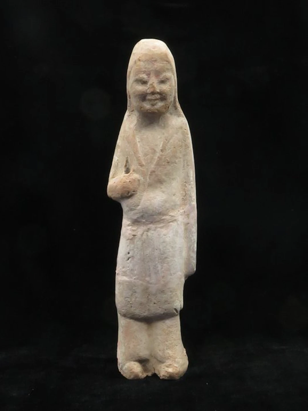 Ancient Chinese, Tang Dynasty Terracotta Figurine/Offerant (1x) - 24 cm