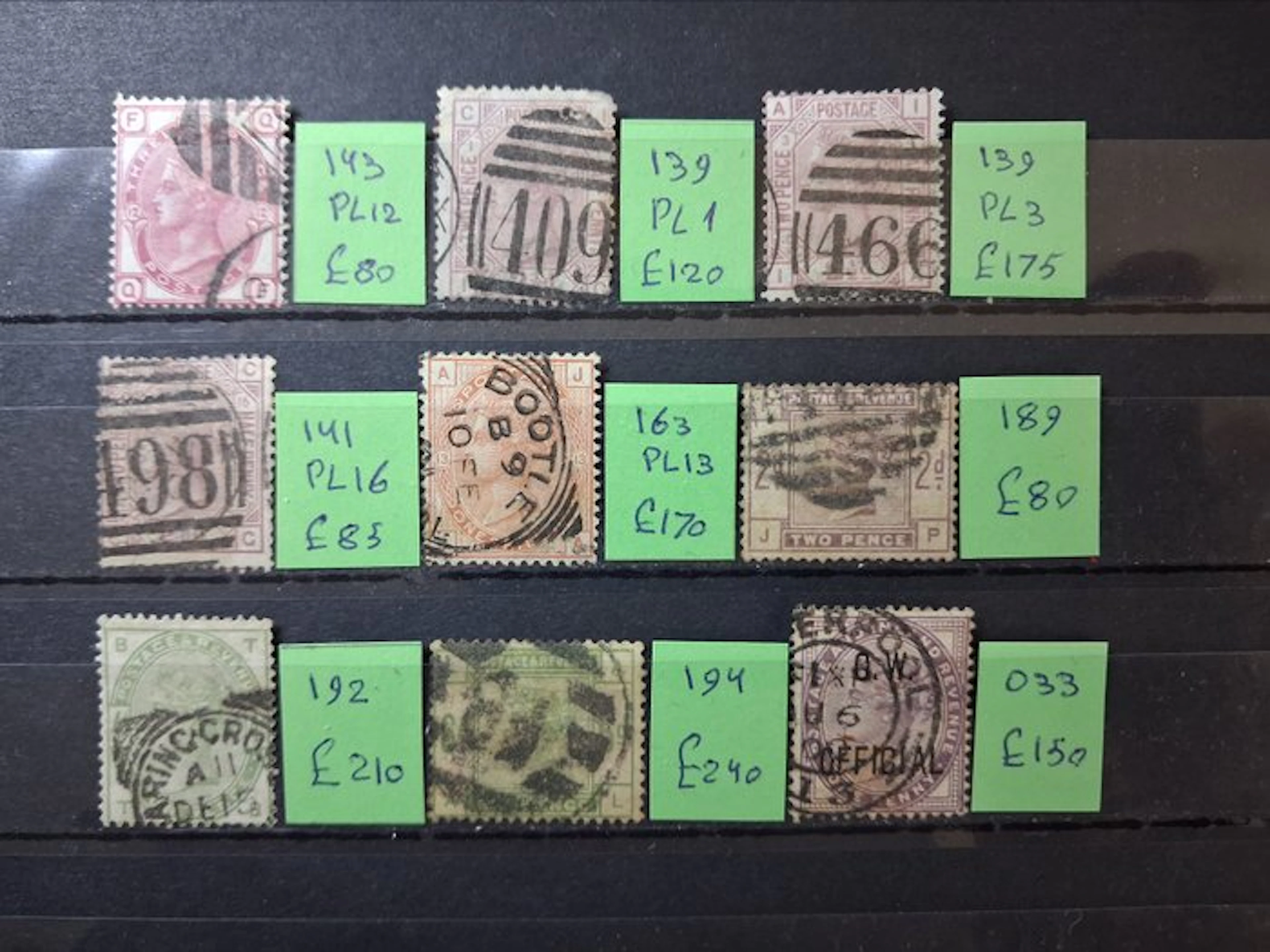 Great Britain 1873/1883 - Queen Victoria