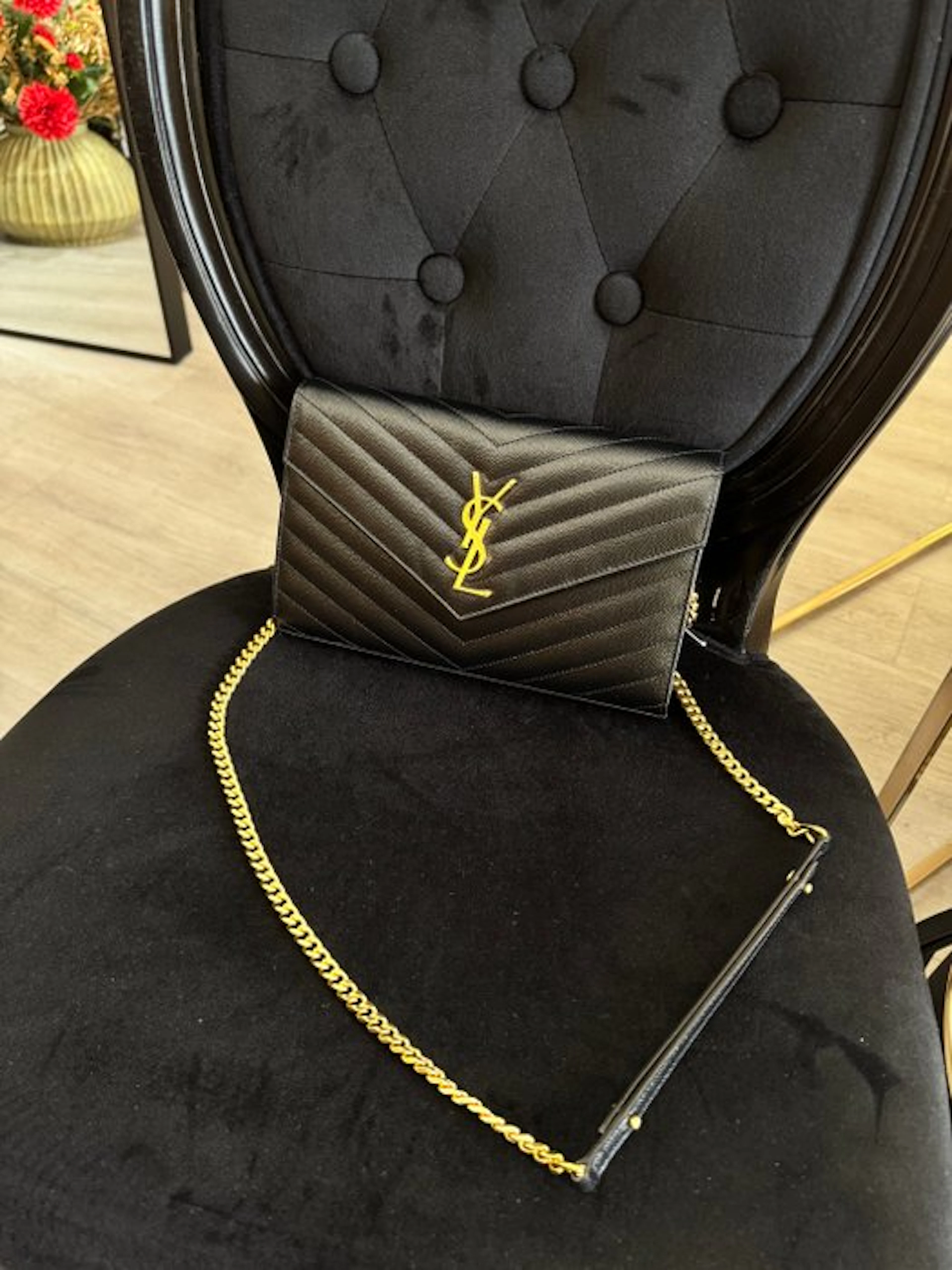 Saint Laurent - Wallet on Chain - Crossbody bag