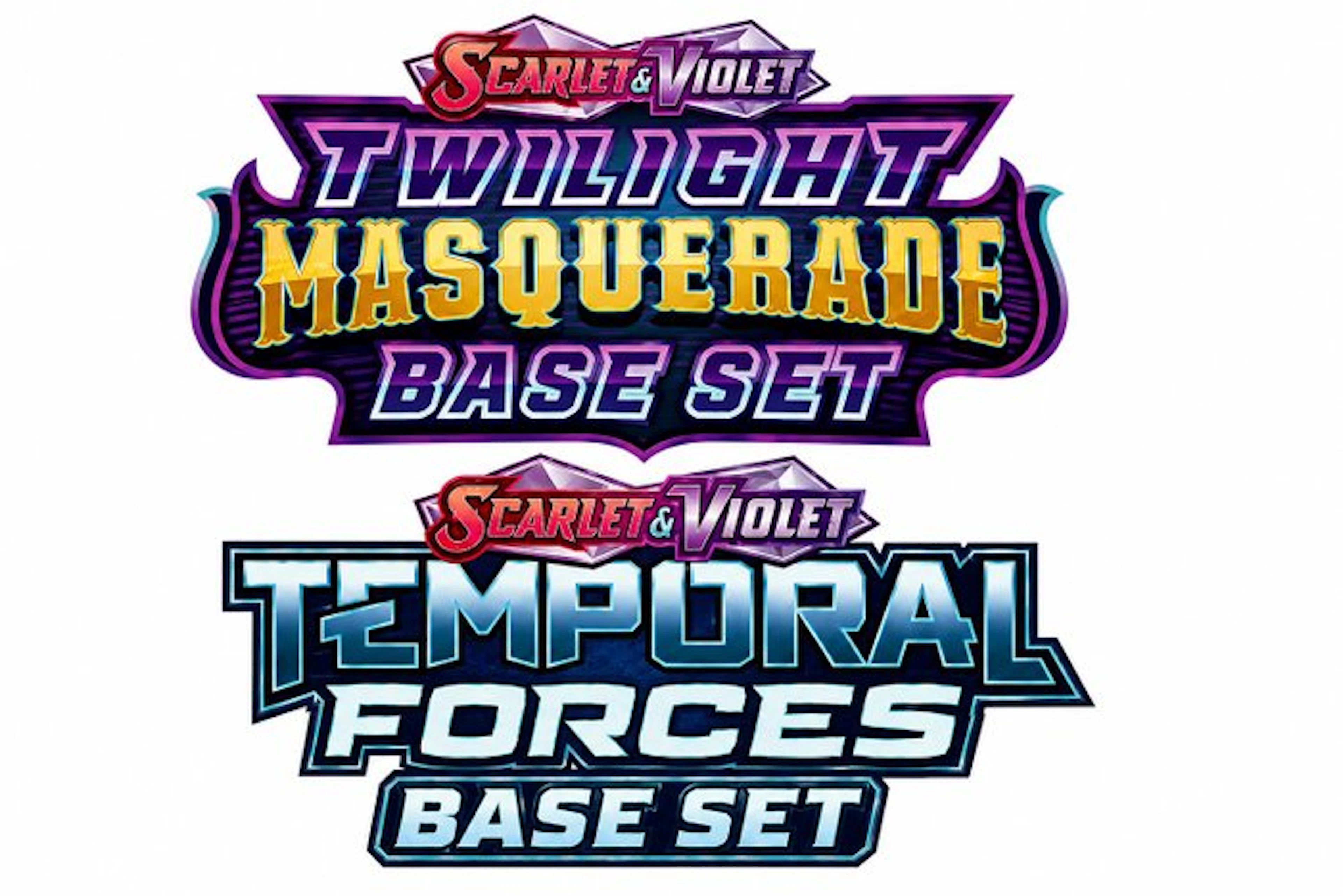 Complete set of Temporal Forces and Twilight Masquerade - Base sets