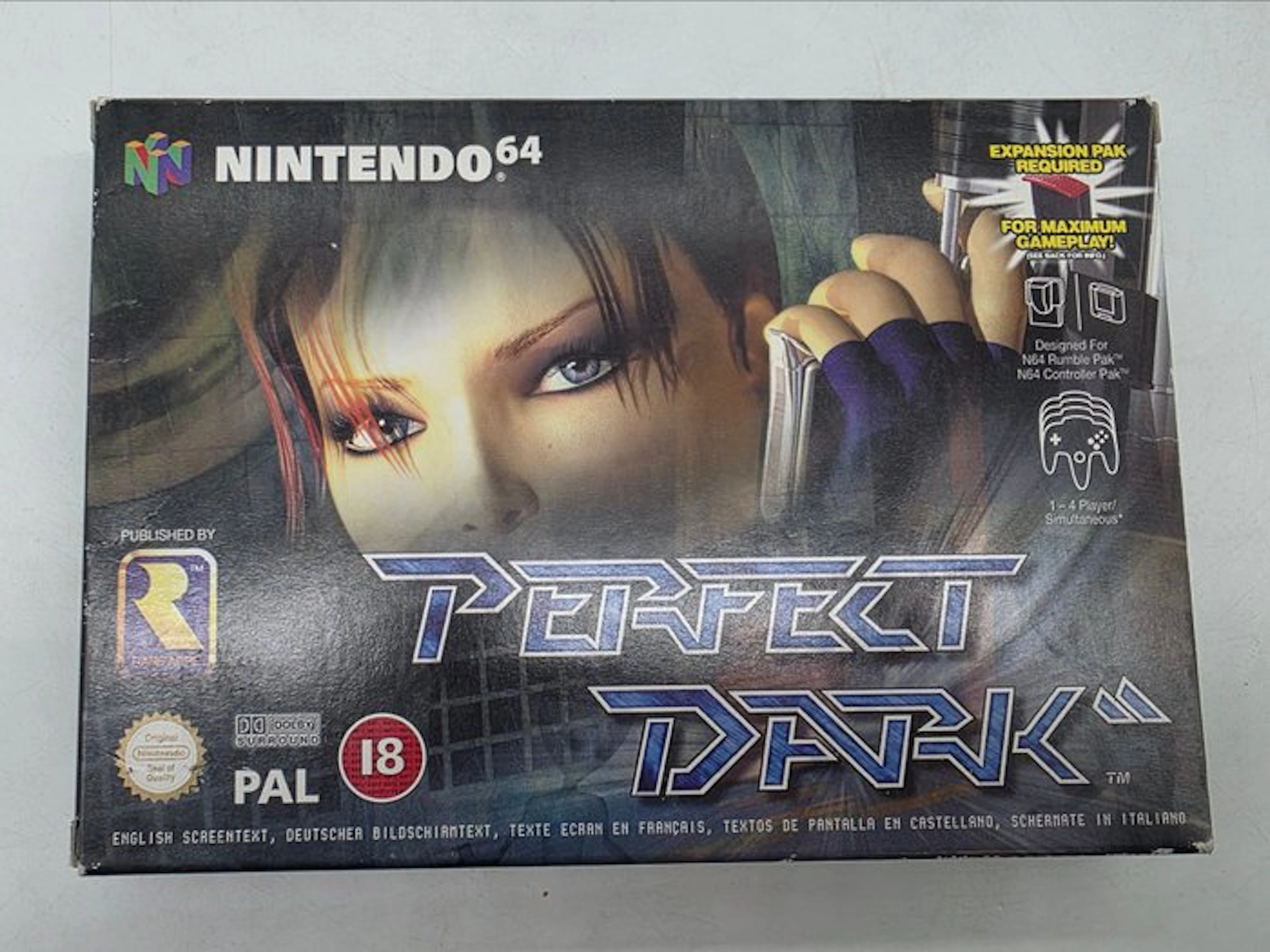 Nintendo - Nintendo 64 - Old Stock - "Perfect Dark" - N64...