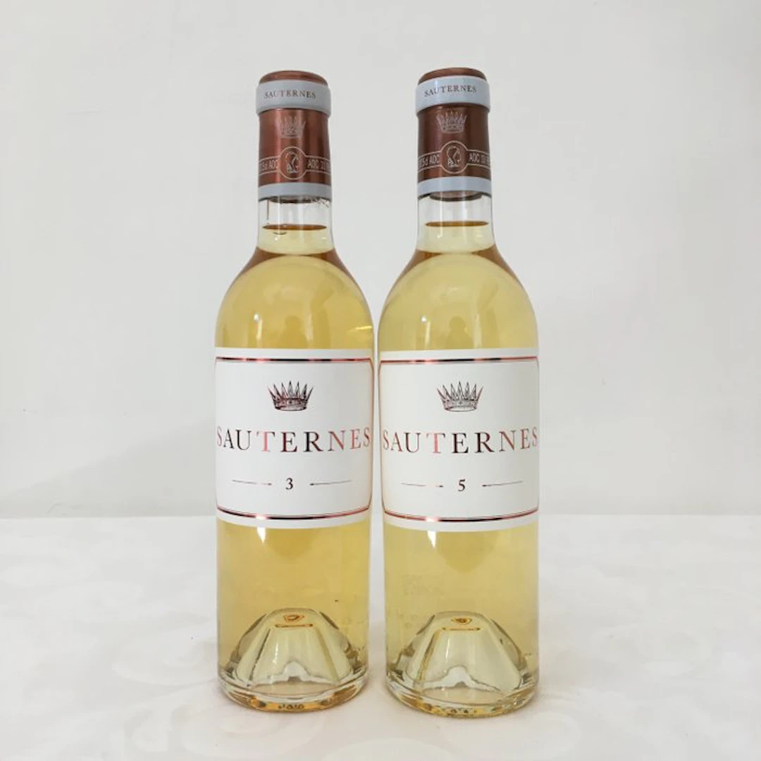 Sauternes by Château d'Yquem: "3" & "5" - Sauternes - 2 Half Bottles (0.375L)
