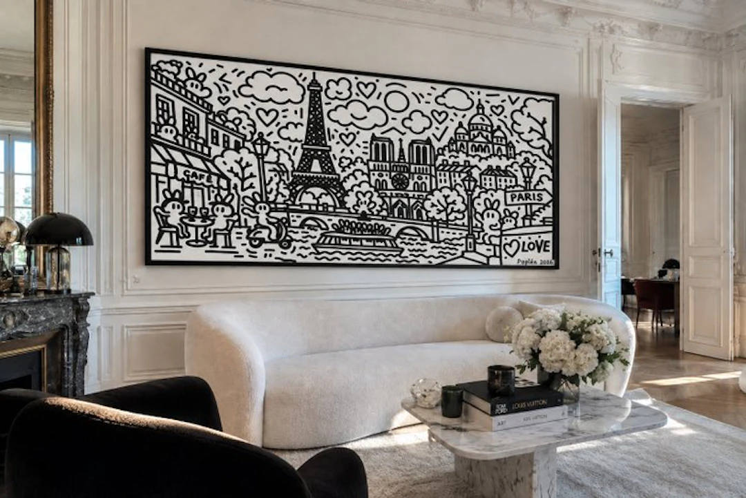 POPLEA - - BIG PARIS XXL— POPLEA 200x100cm