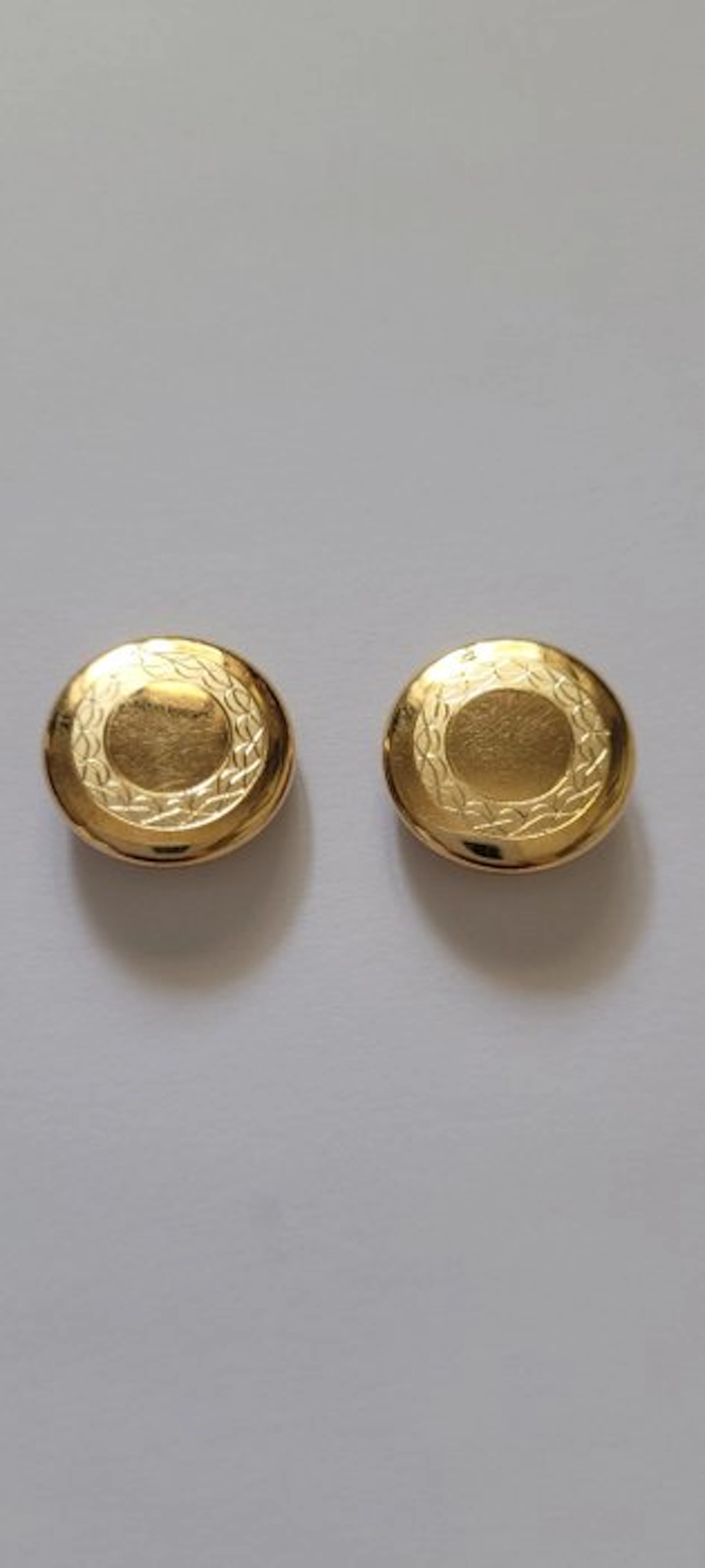 No reserve price - Cufflinks - 18 kt. Yellow gold