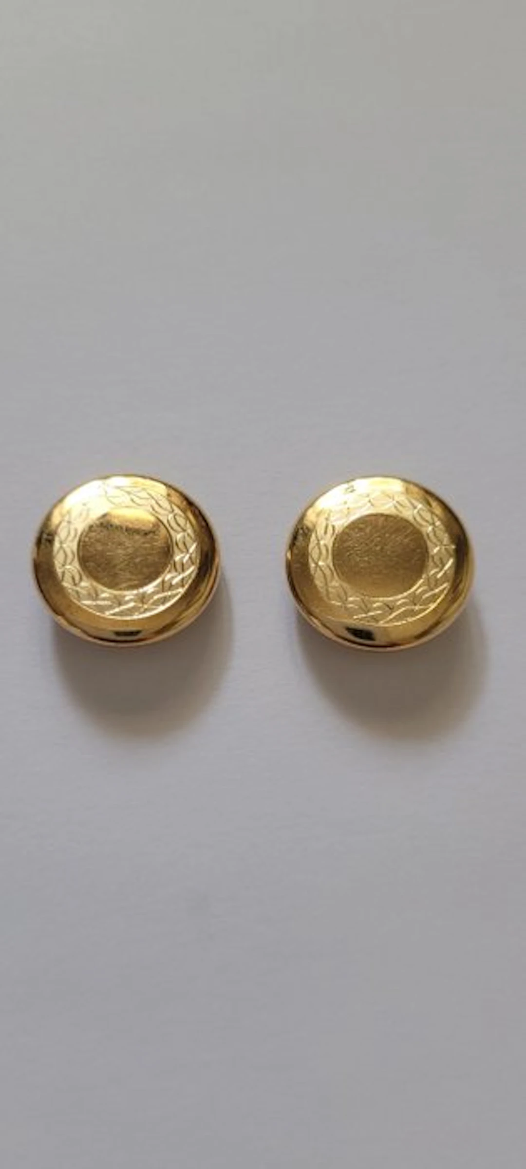 No reserve price - Cufflinks - 18 kt. Yellow gold