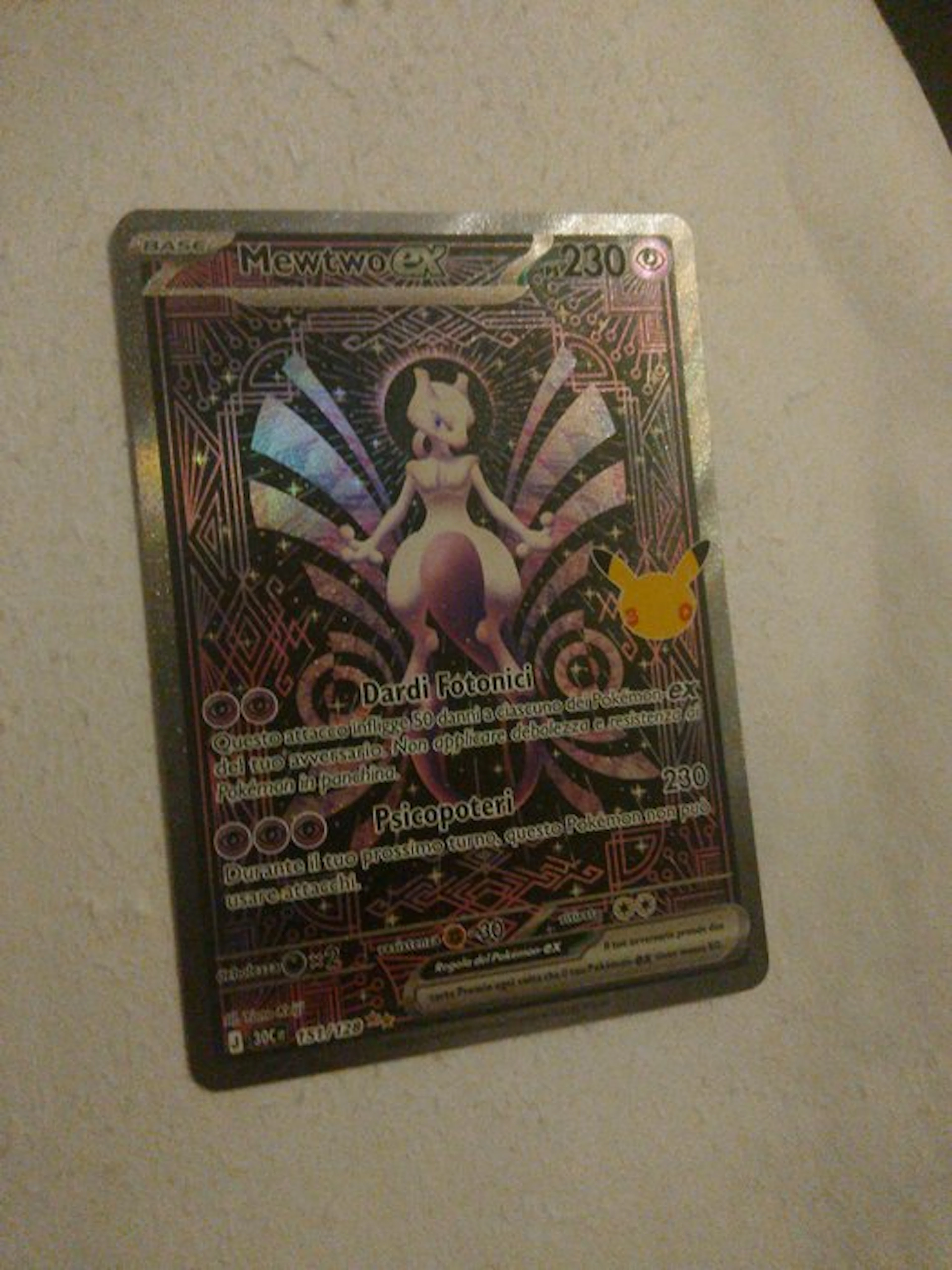 Pokémon - 1 Card - Mewtwo 051/120 Foil, Full art, Promo card - XY