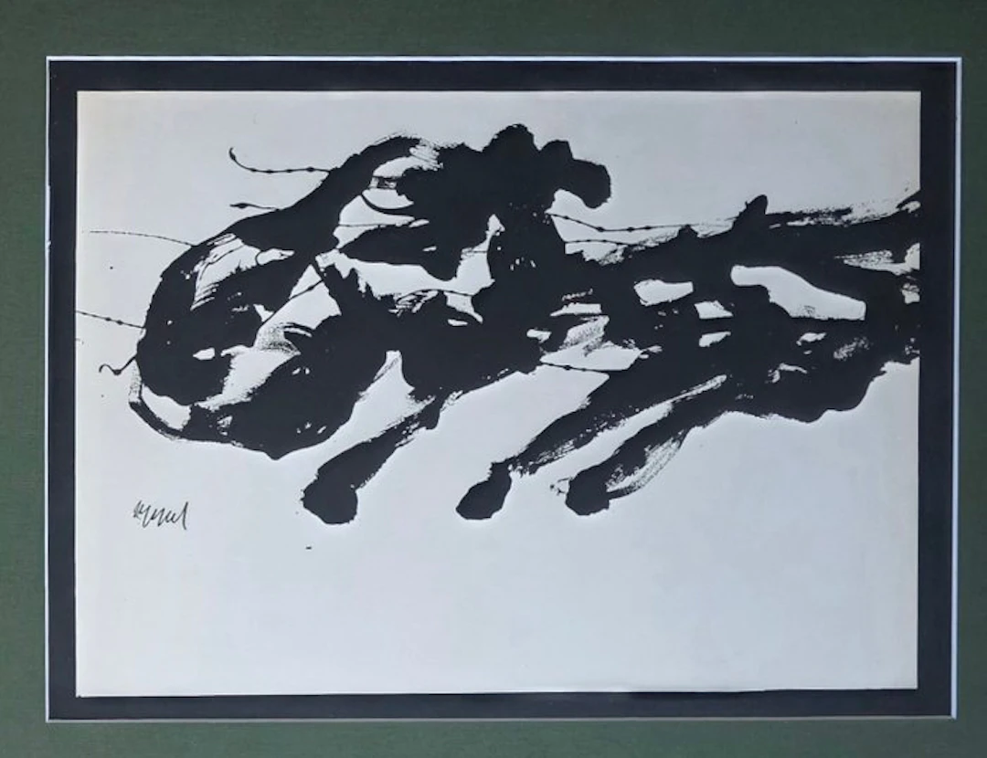 Karel Appel (1921-2006) - Abstracte Compositie