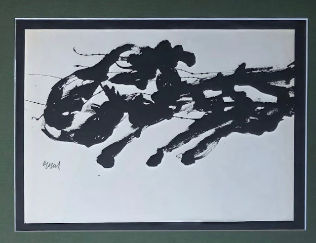 Karel Appel (1921-2006) - Abstracte Compositie