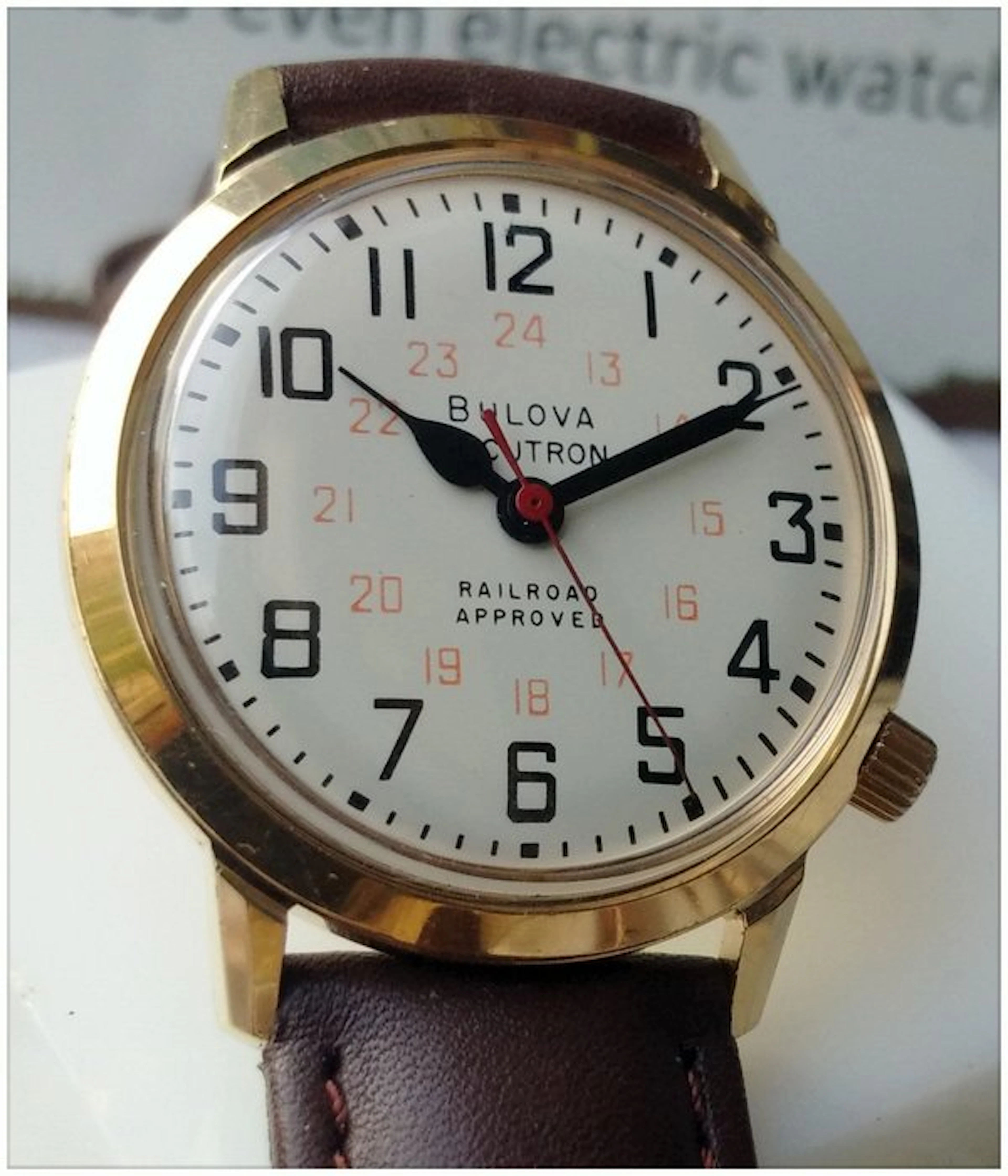 Bulova Accutron Railroad Approved- Révisée - No reserve price - Men - 1973