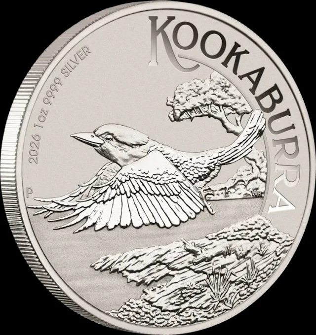 1 Troy Ounce - Silver .999 - Kookaburra 2026 - 31,1 gram...