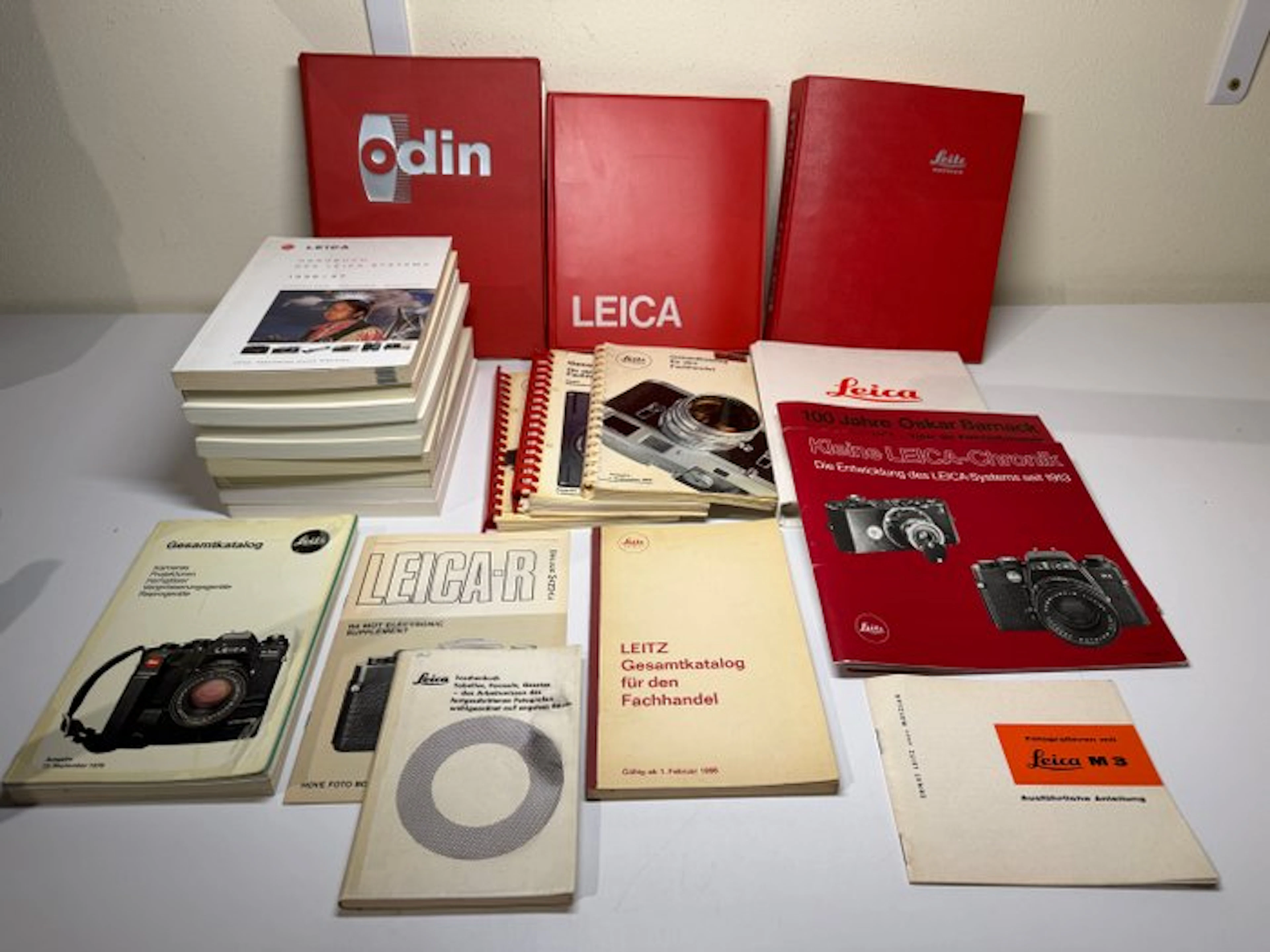Leitz - Leica catalogi en handleidingen - 1980-1988