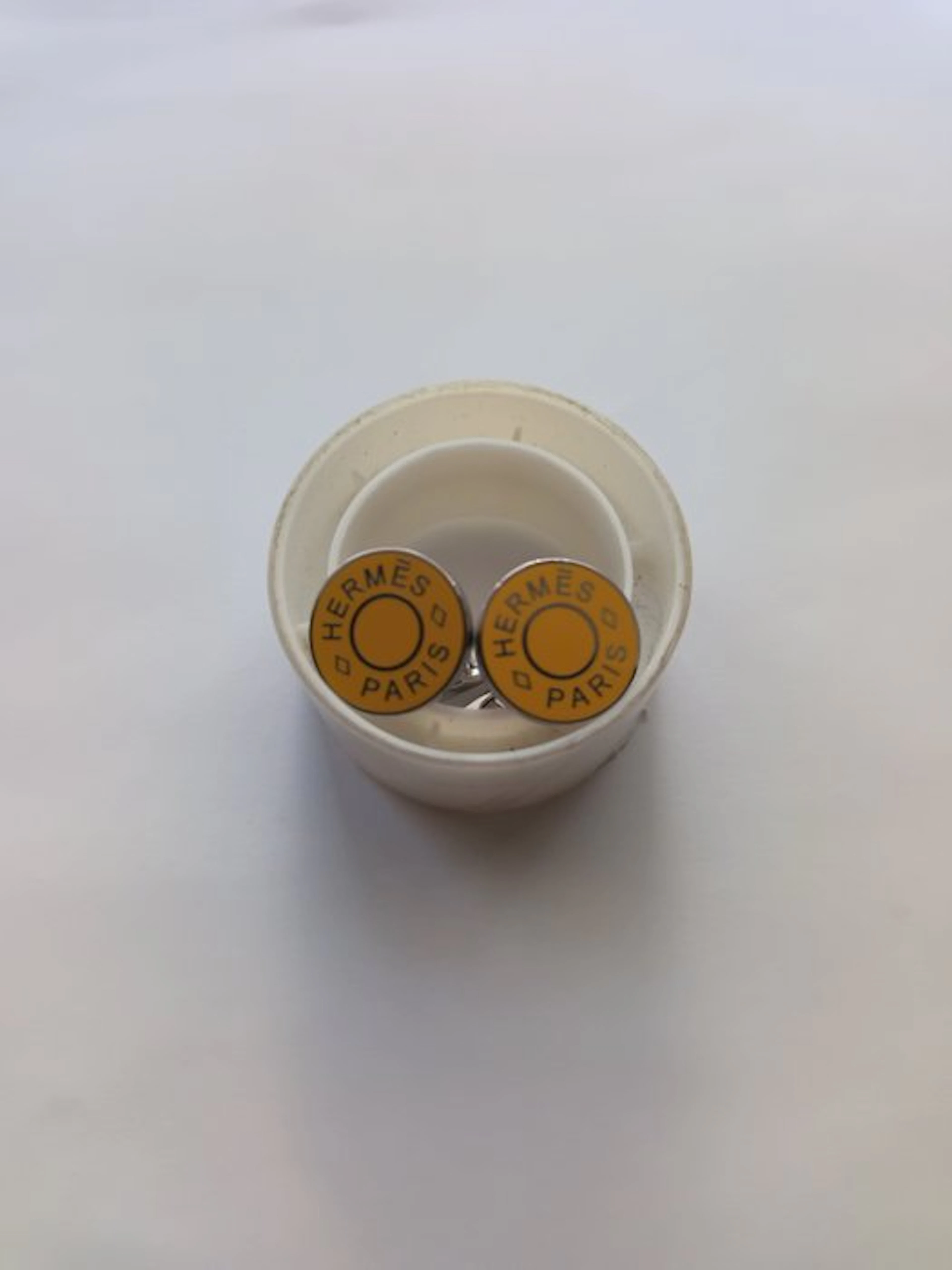Hermès - Cufflinks Gold-plated