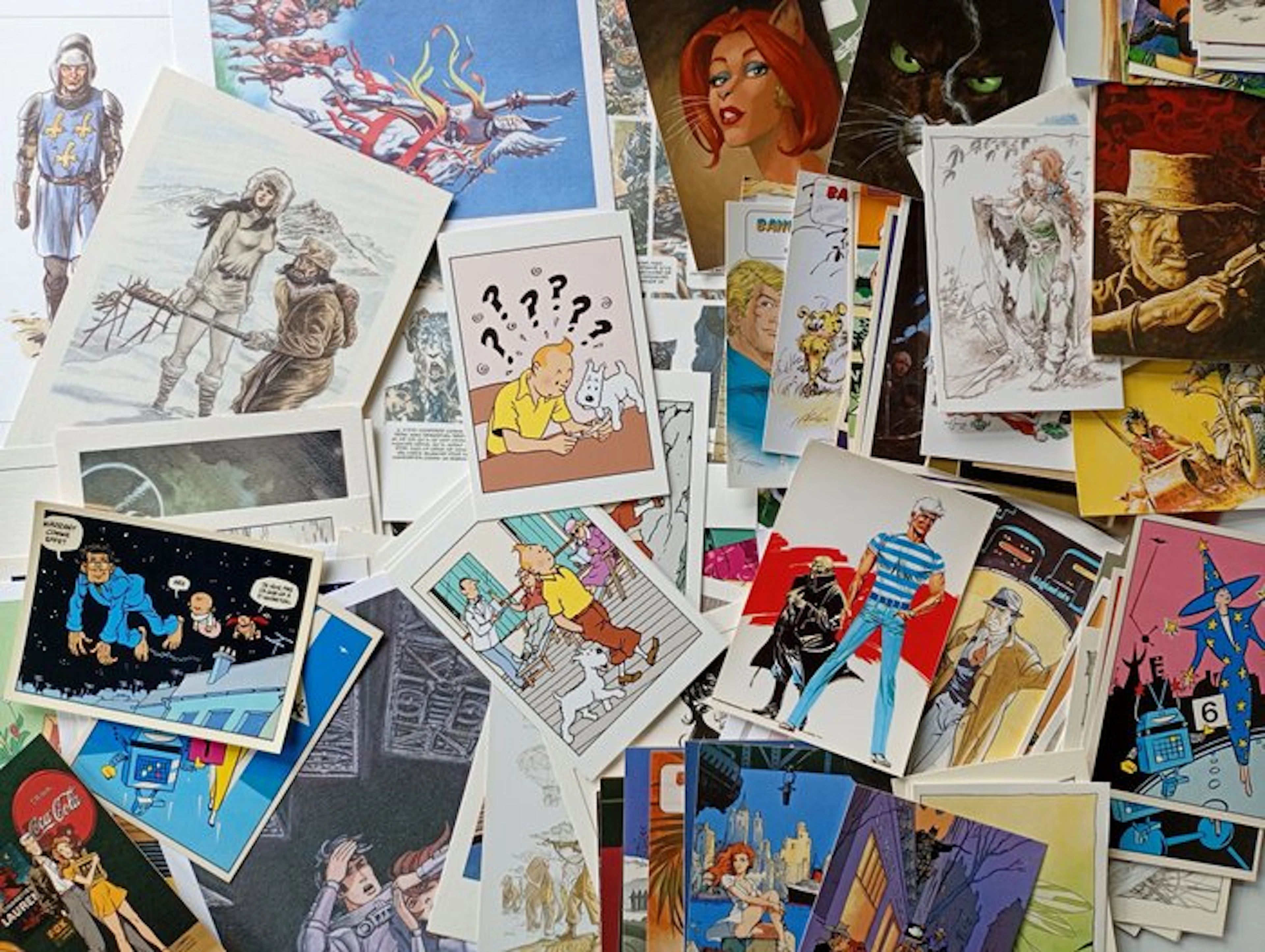 Walthéry / Hergé / Maizières / Loisel / divers auteurs...