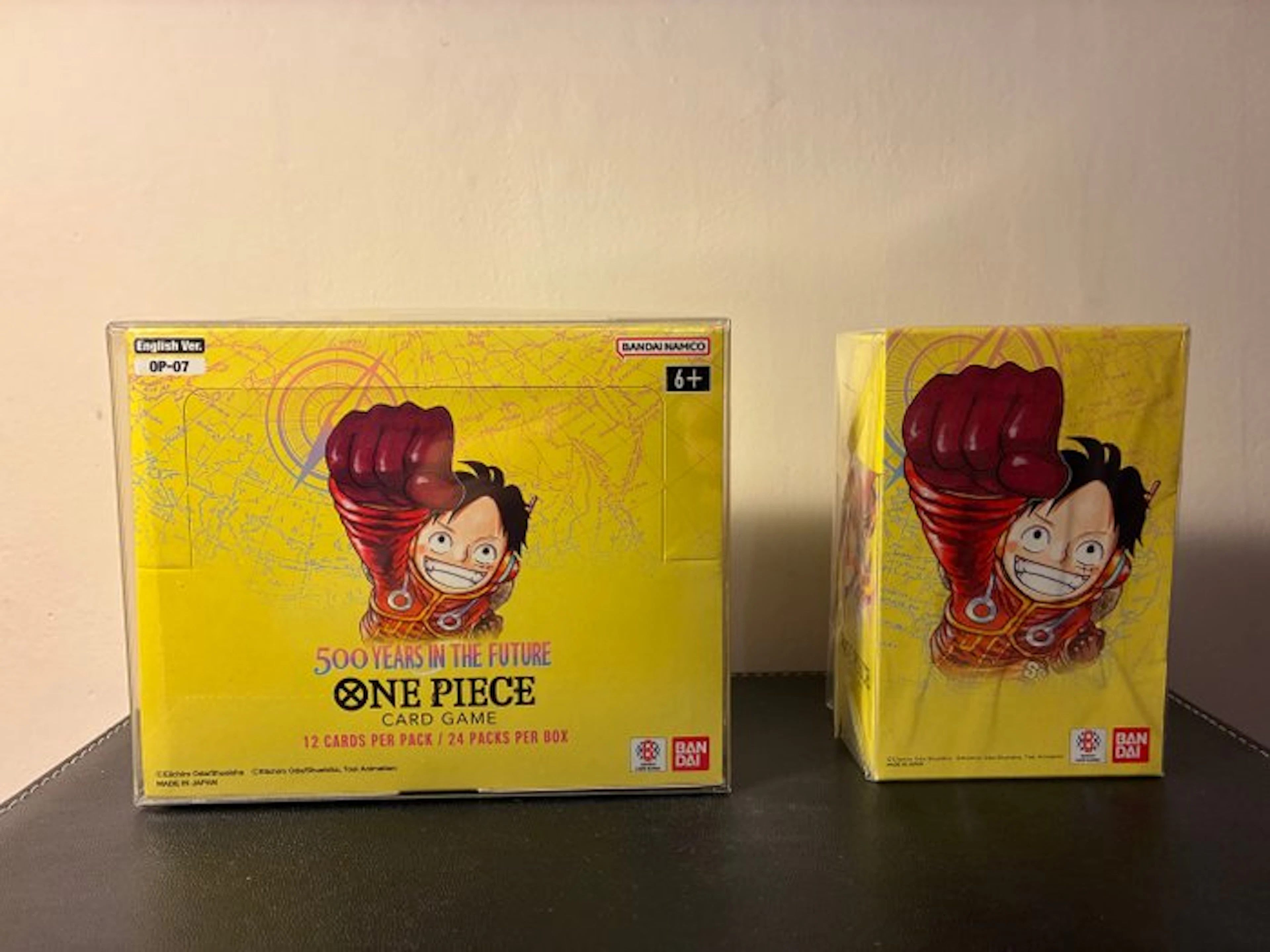 Bandai - 2 Booster box - One Piece - Display & Double...