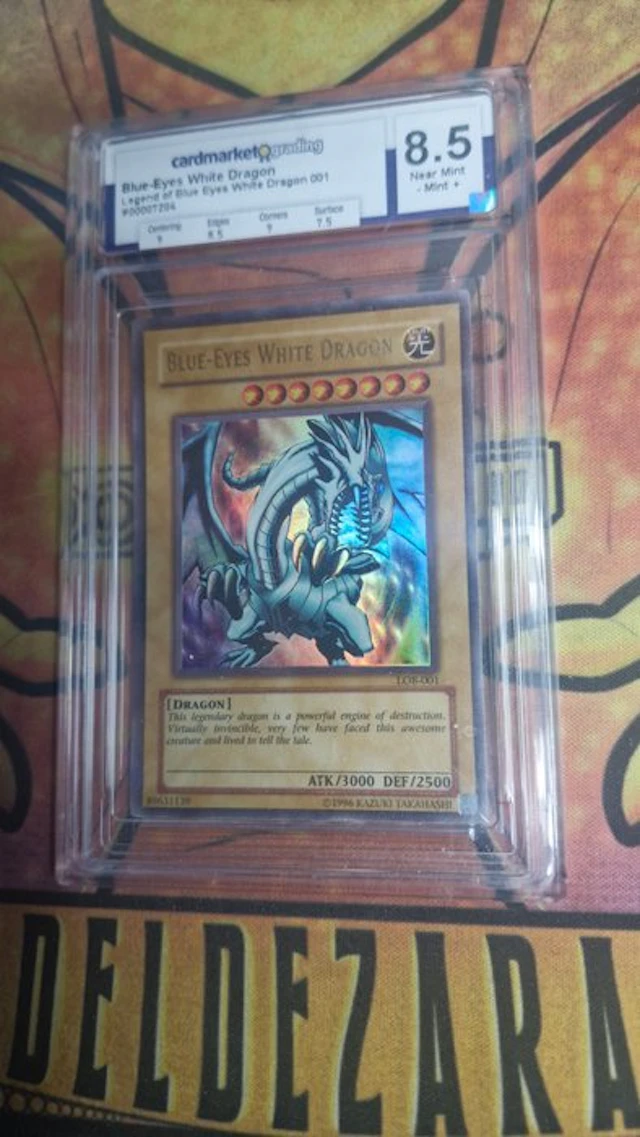 Konami - 1 Graded card - Yu-Gi-Oh! - Blue-Eyes White...