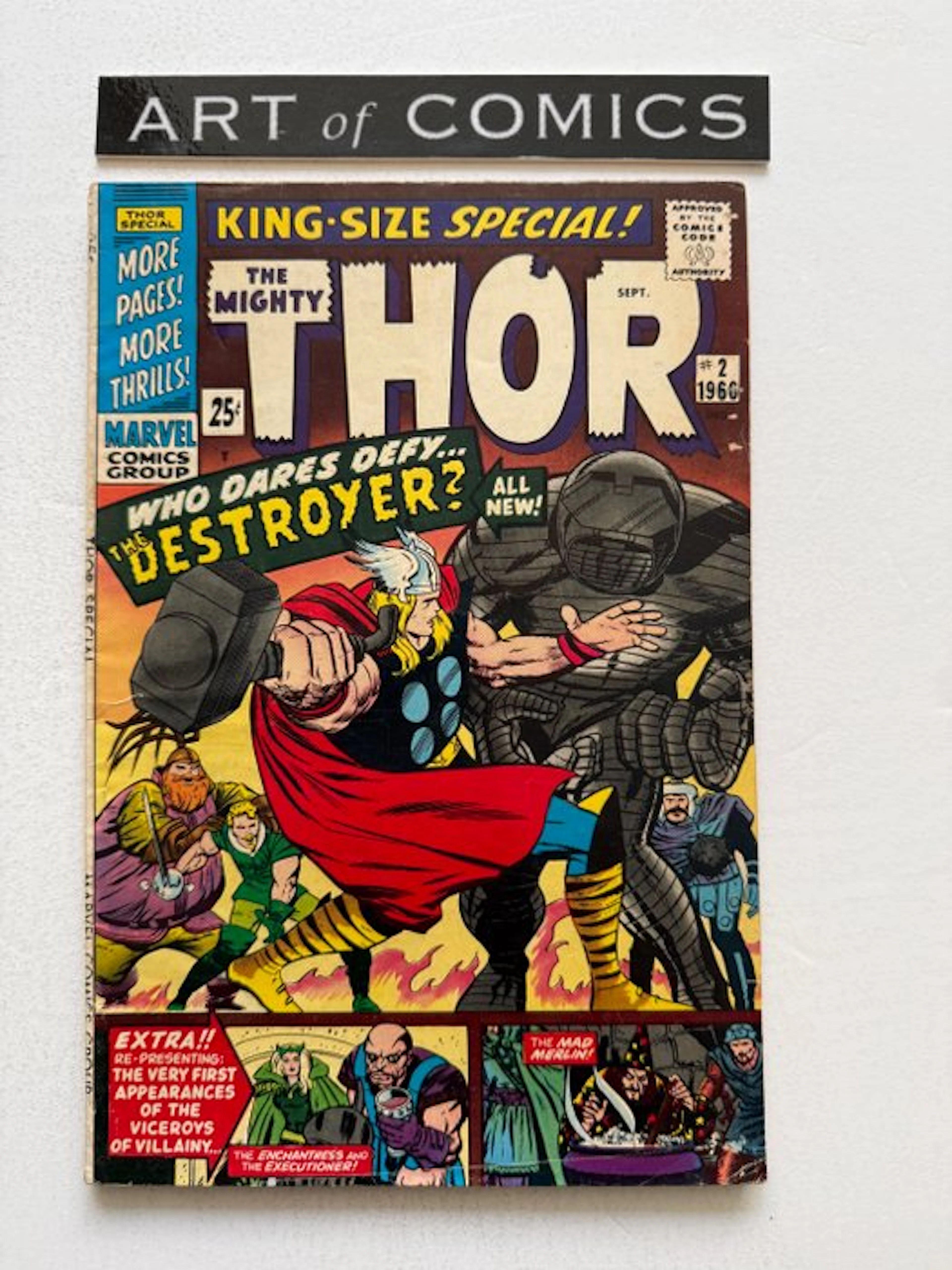The Mighty Thor Annual #2 - 1st Thor Annual! - Formerly...