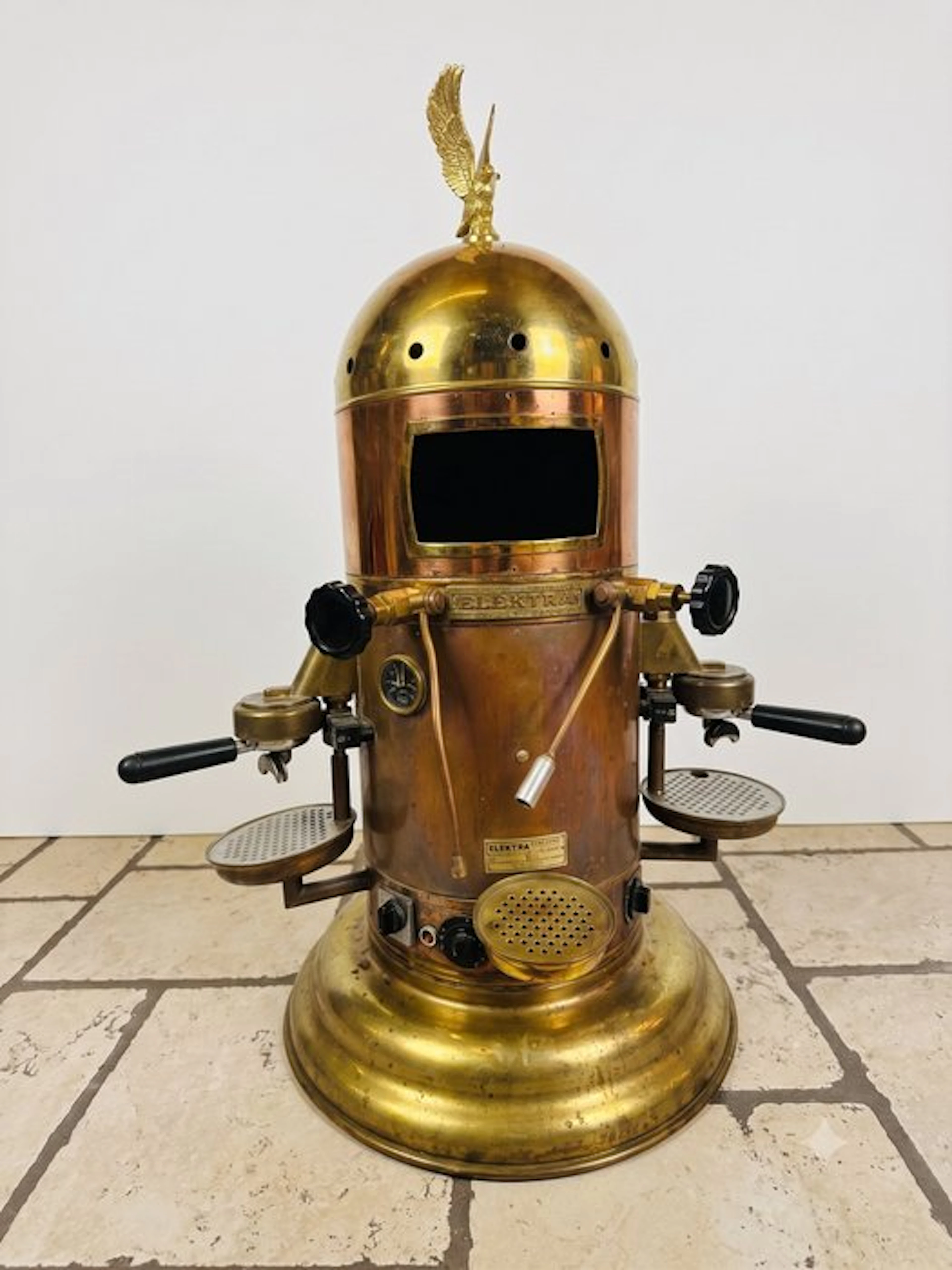 Elektra - Coffee maker - the Belle Époque - copper/brass...