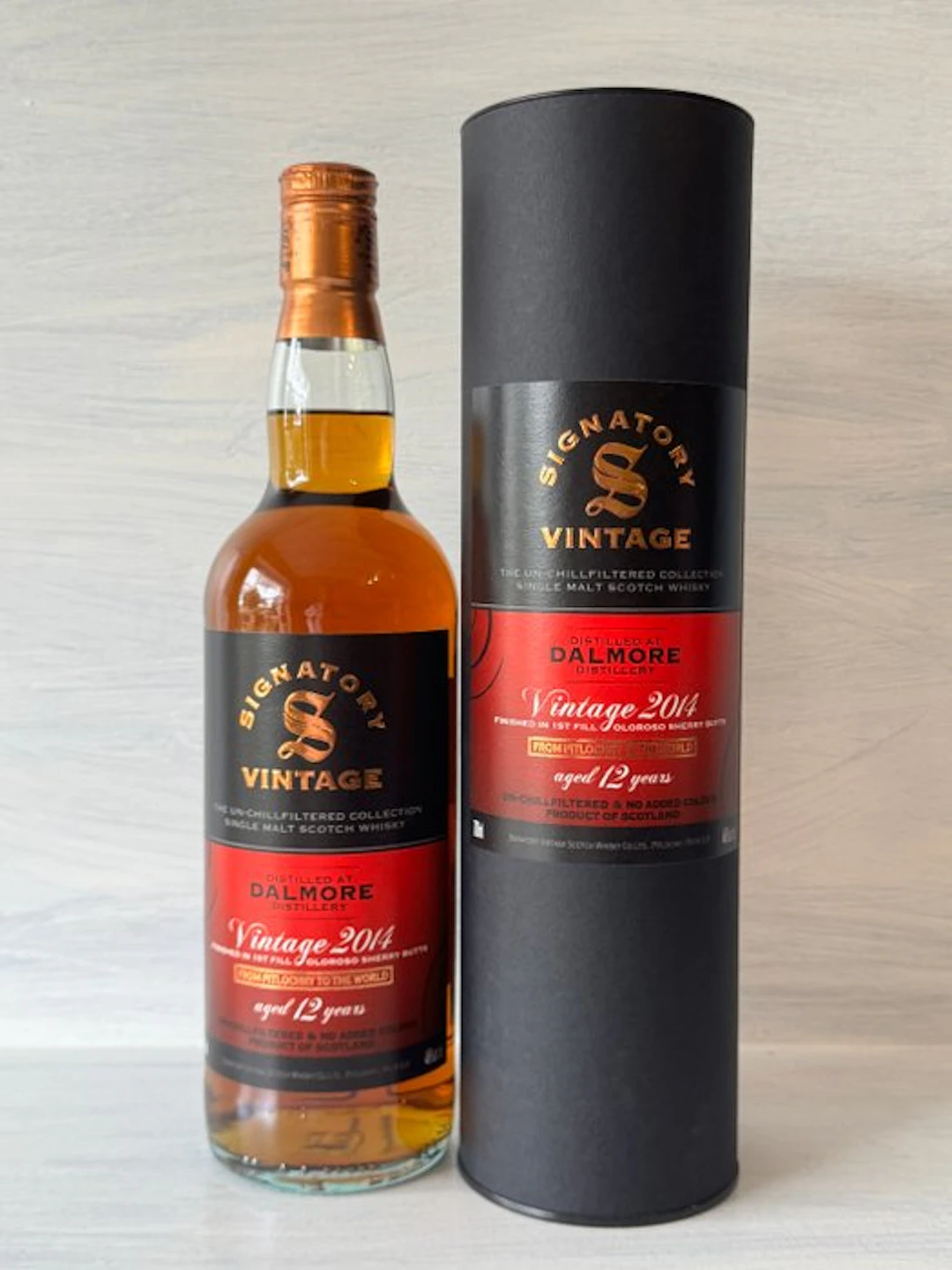 Dalmore 2014 12 years old The Un-Chillfiltered Collection...