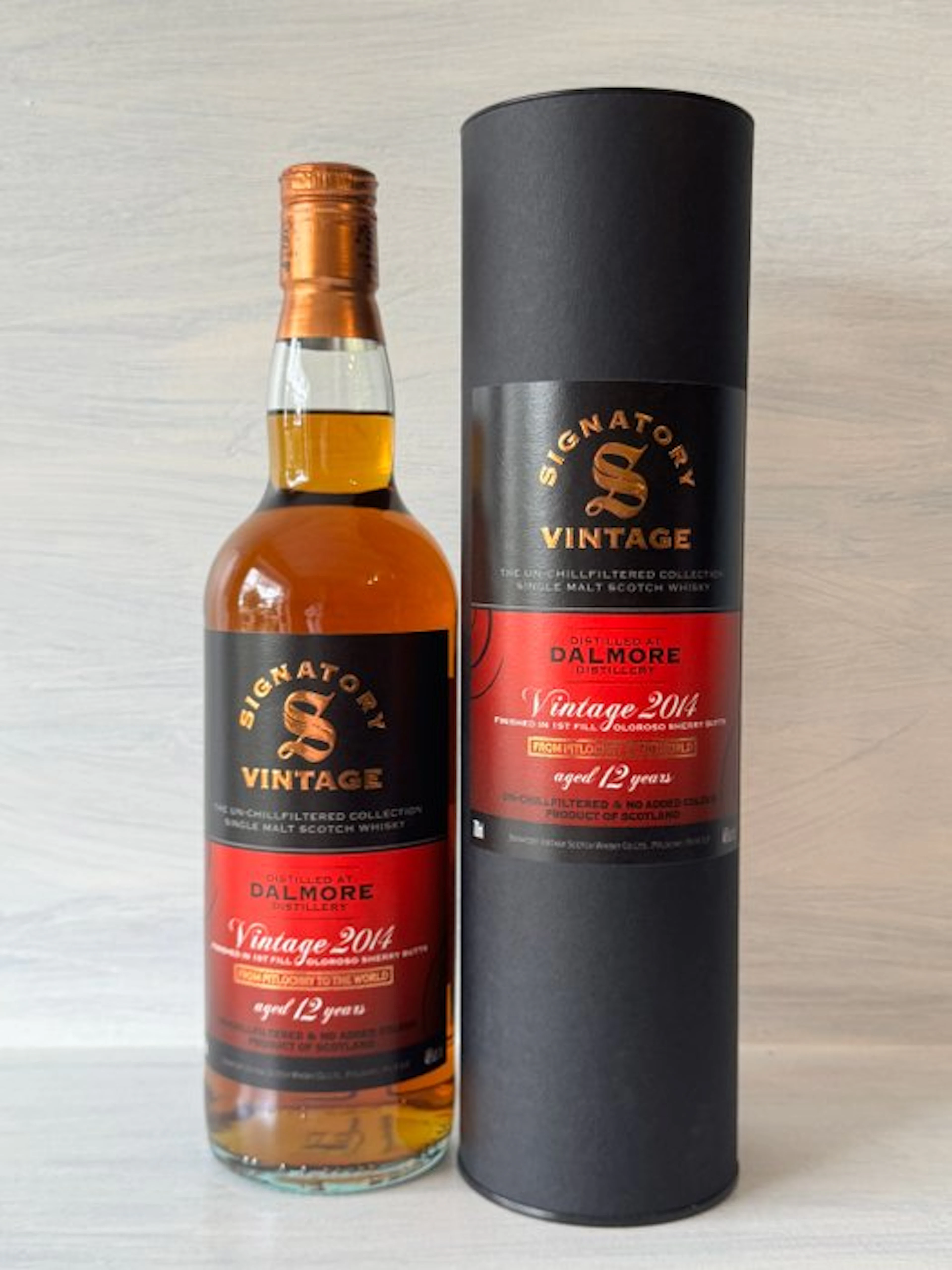 Dalmore 2014 12 years old The Un-Chillfiltered Collection...