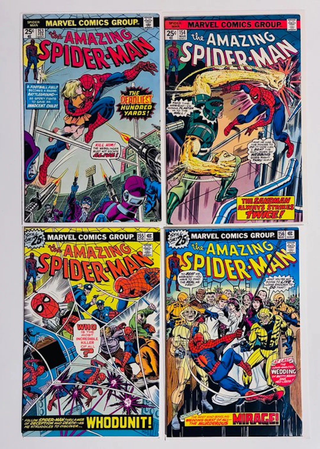 The Amazing Spider-Man #153/156 - 1st app of Leroy Tallon...