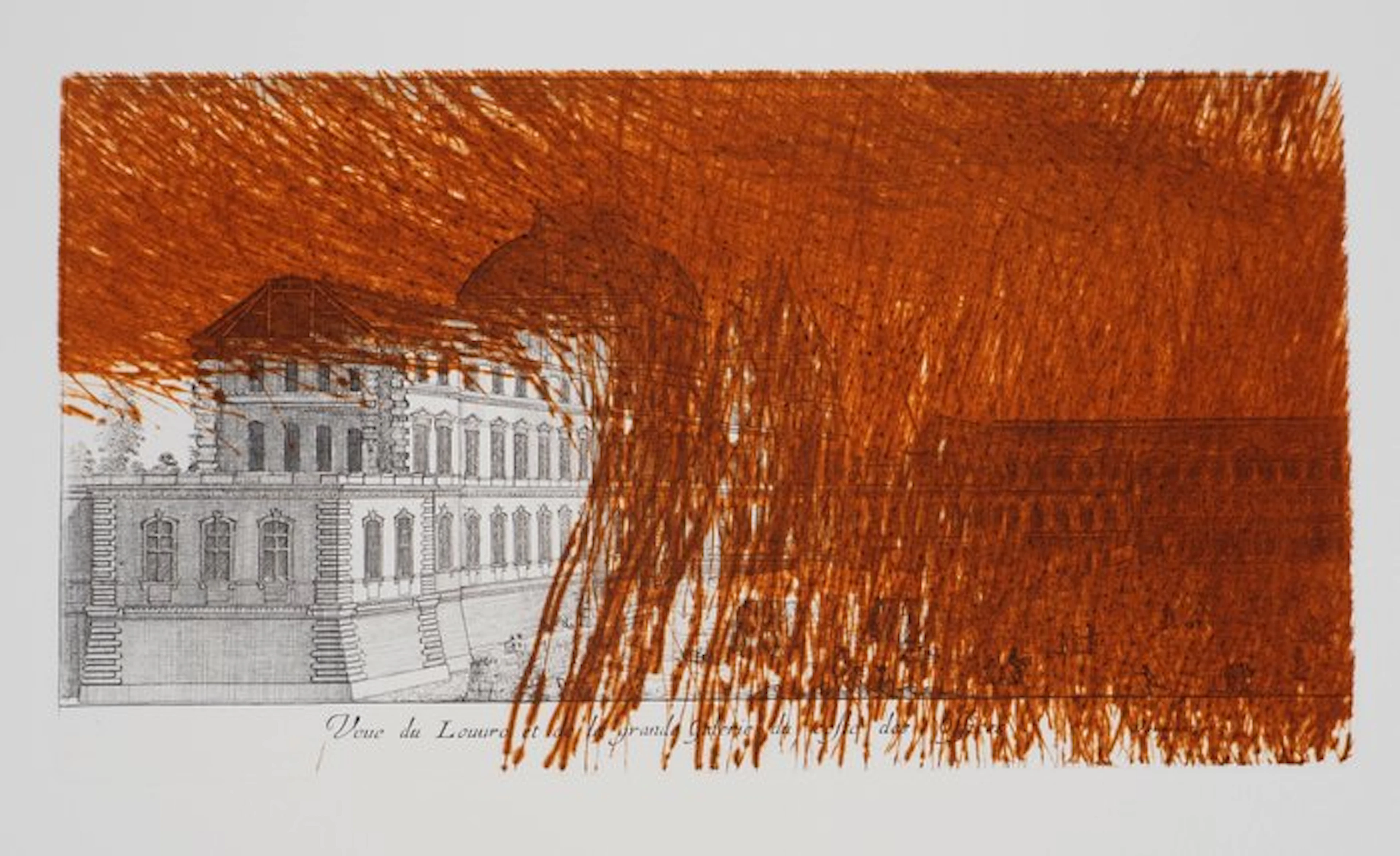 Arnulf Rainer (1929) - Louvre en orange