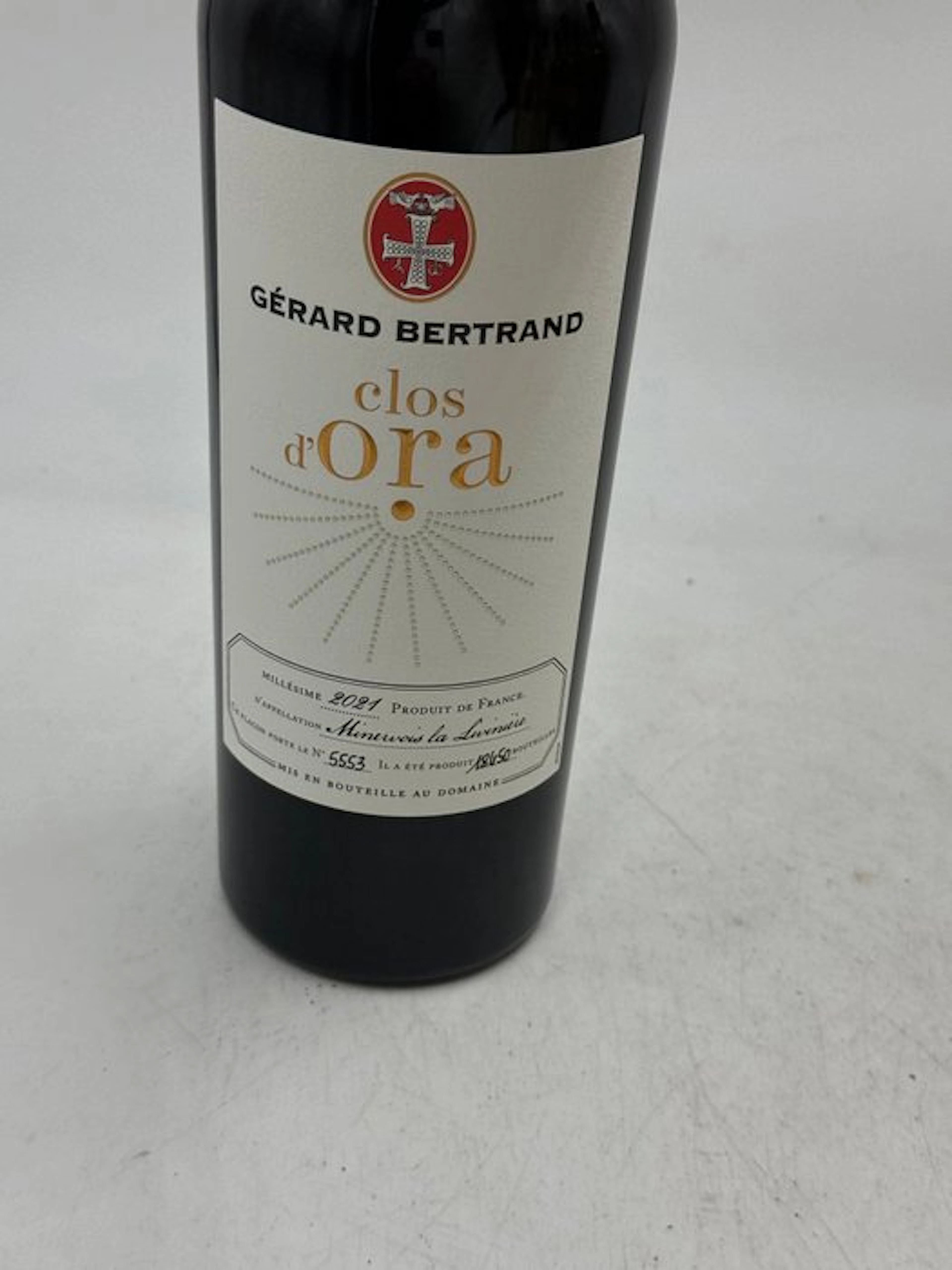 2023 Gérard Bertrand "Clos D'Ora" - Minervois - 1 Bottle (0.75L)
