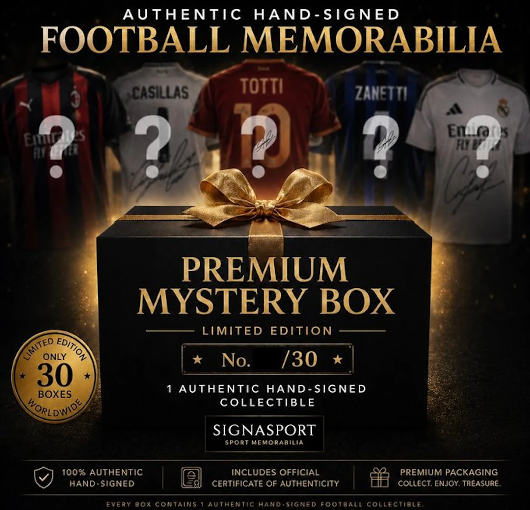 European Football League - Premium football Mystery Box #30 - Football jersey