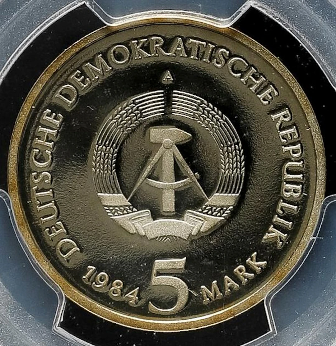 Germany. 5 Mark 1984 - PCGS PR68