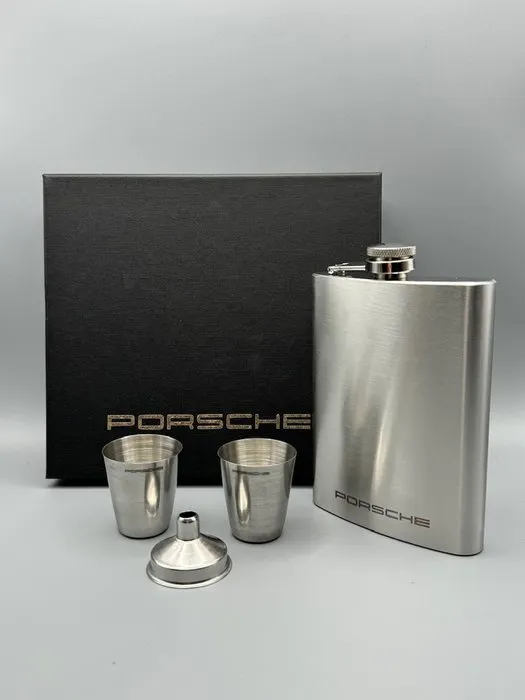 Porsche Silver Whisky Set - Porsche