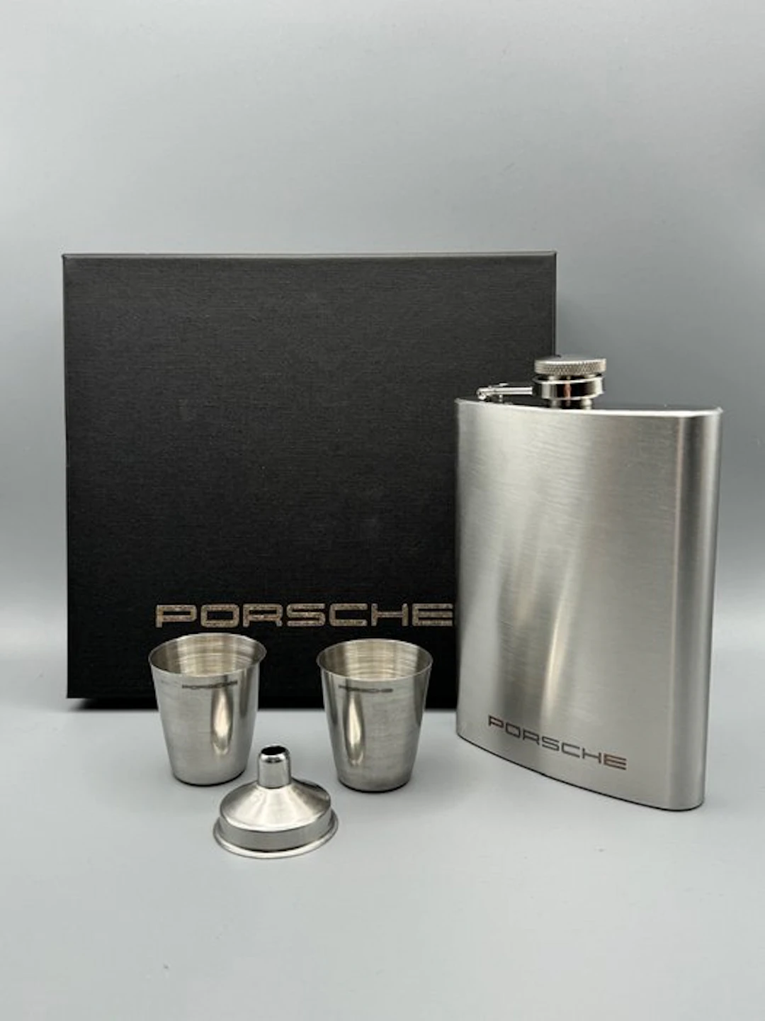 Porsche Silver Whisky Set - Porsche