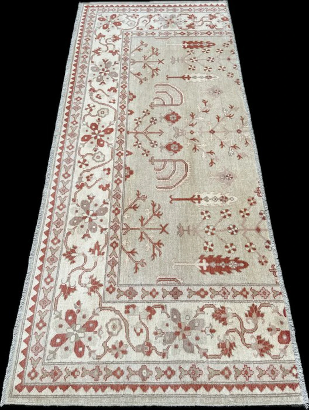 Afghan Ziegler - (Unused) hand-knotted - wool - Carpet - 247 cm - 103 cm