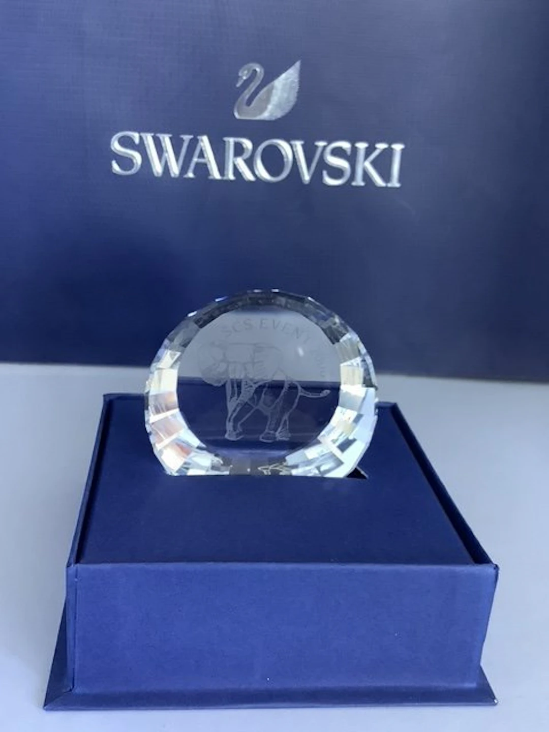 Statue, Swarovski - Plaquette Olifant LE 2006 - 909472...