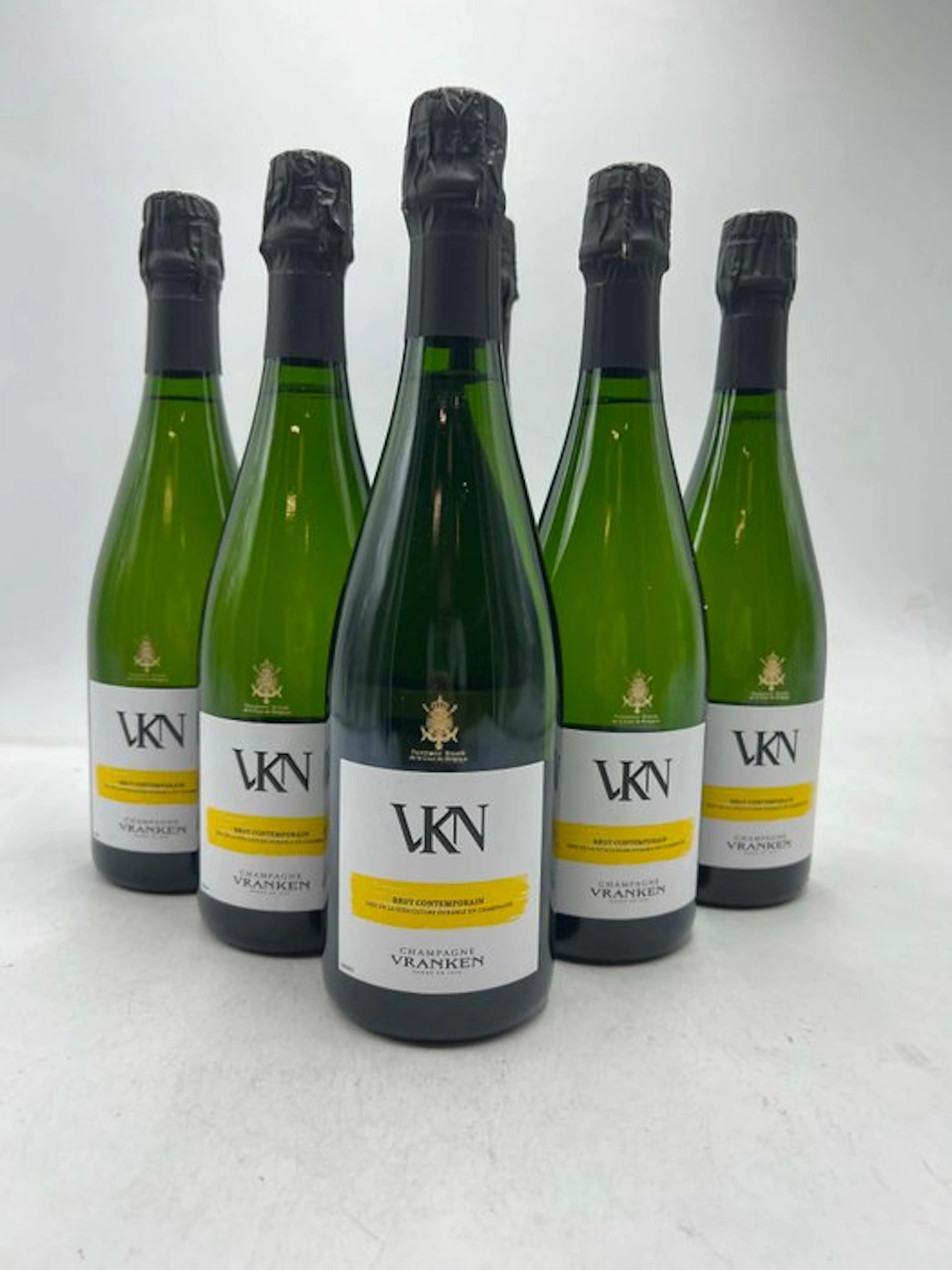 Vranken, Brut Contemporain - Champagne Brut - 6 Bottles (0.75L)