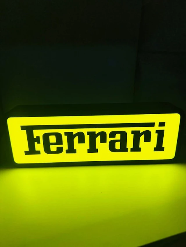 artigianale - Ferrari - Lamp - table lamp - ABS - reproduction/replica